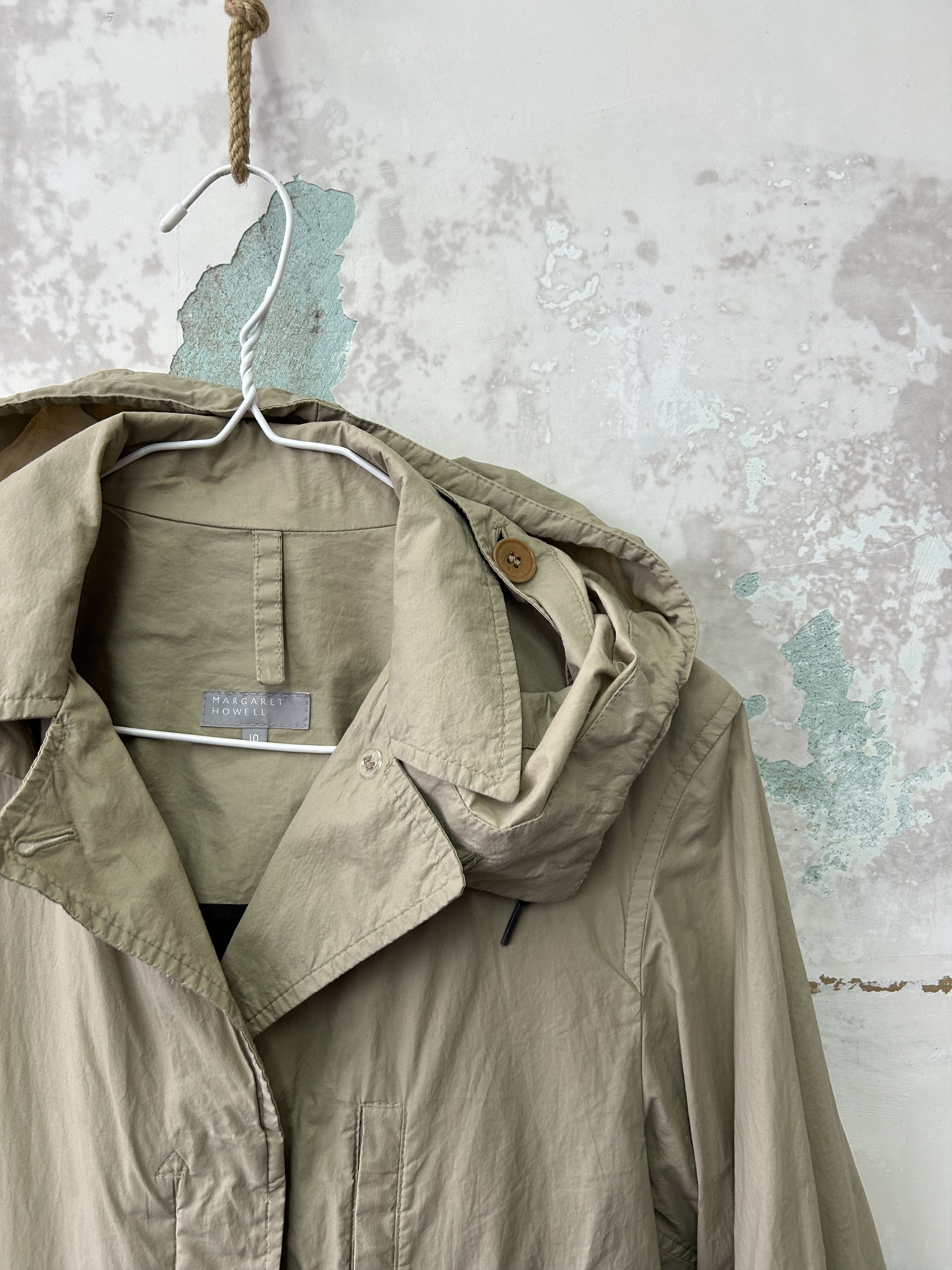 Margaret Howell Margaret Howell - Beige Women's Lightweight Jacket size 10 Size M / US 6-8 / IT 42-44 - 4 Thumbnail