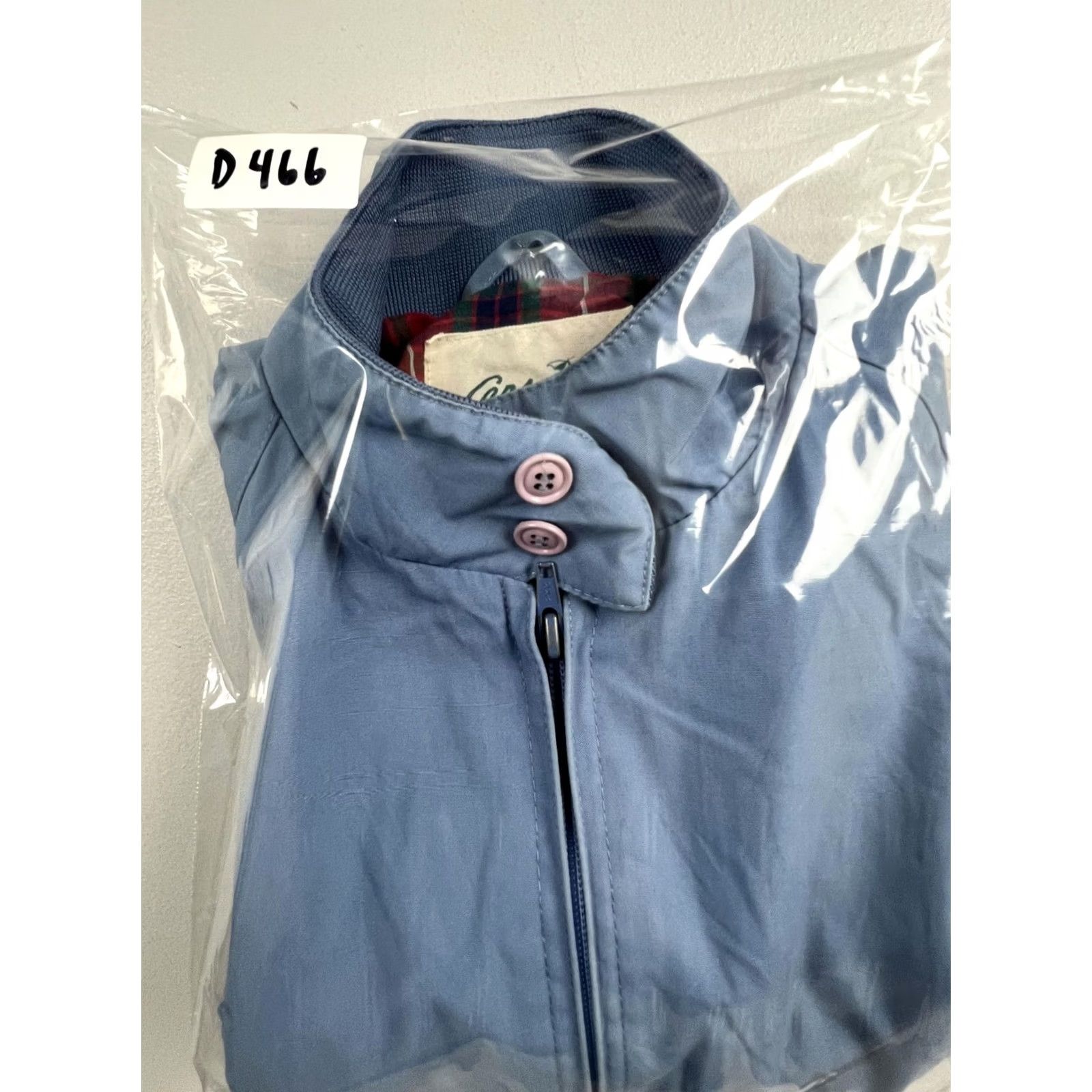 Vintage VINTAGE Arnie Jacket Mens M Blue Bomber Full Zip Plaid Hong Kong Size US M / EU 48-50 / 2 - 8 Thumbnail
