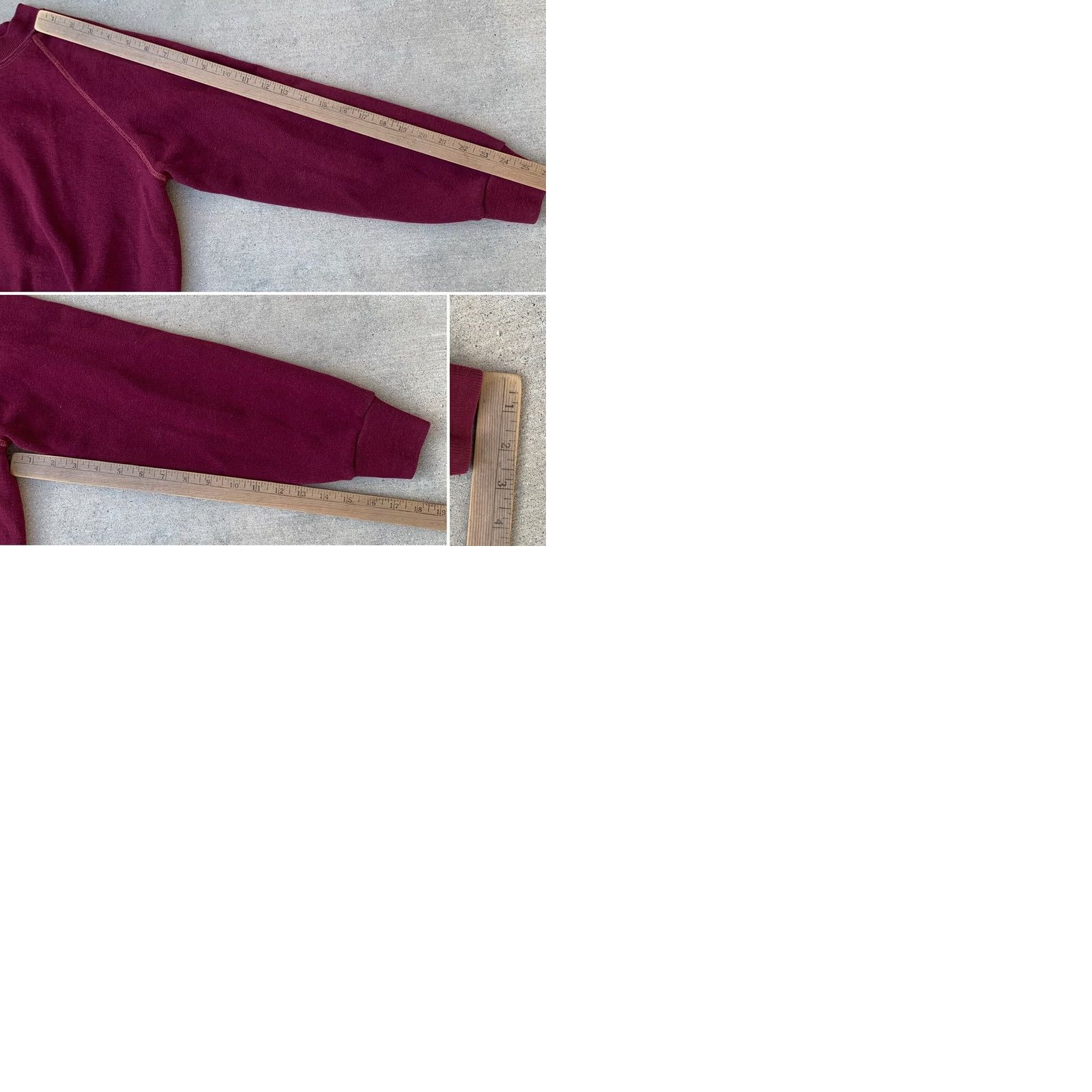 Vintage VINTAGE Red Sweatshirt Long Sleeve XL Men Size US XL / EU 56 / 4 - 12 Thumbnail
