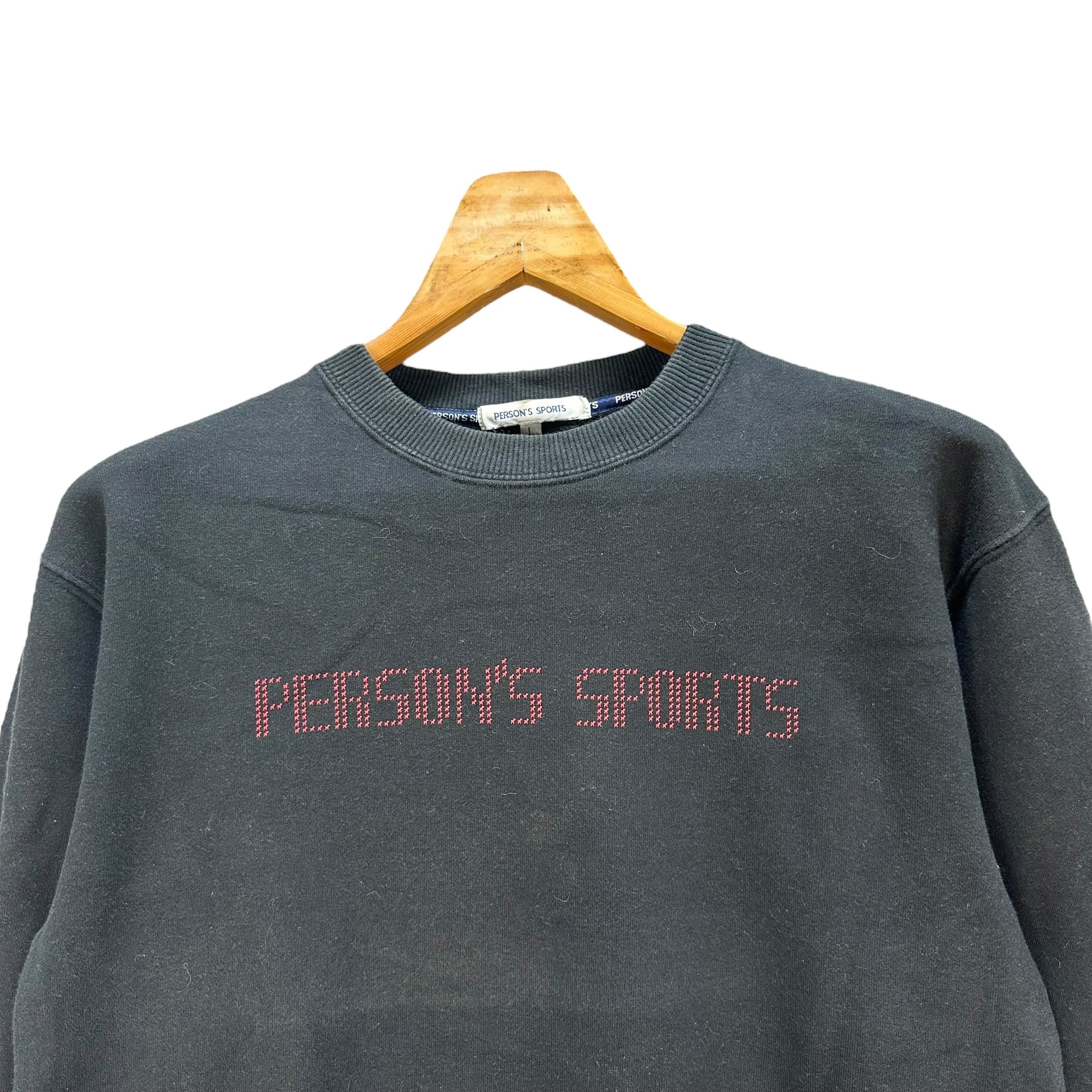 PERSON'S Person's Sports Big Logo Crewneck Youth Sweatshirts #A2-0043 Size US L / EU 52-54 / 3 - 4 Thumbnail