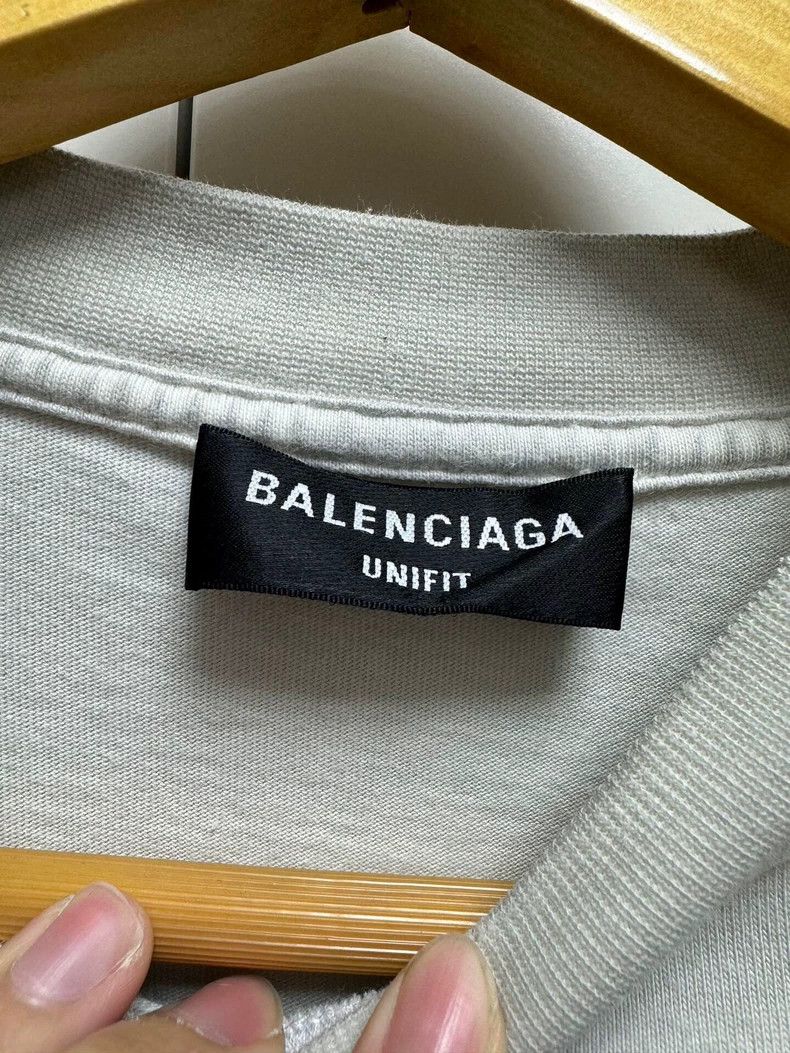Balenciaga Balenciaga SS22 Rock Band Destroyed T-Shirt - Grey Size US S / EU 44-46 / 1 - 3 Thumbnail