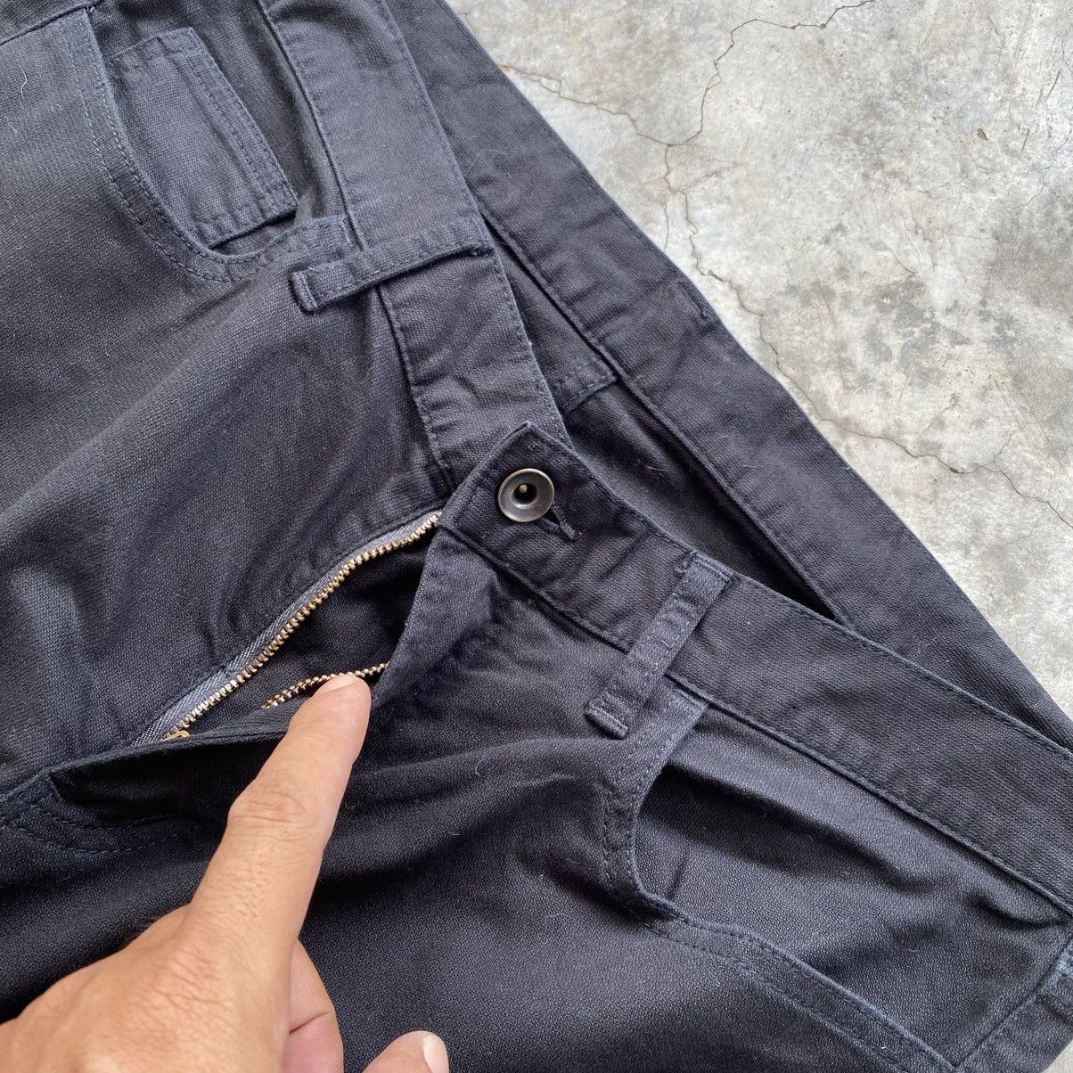 Japanese Brand × Vintage Japanese Brand Cargo Stretchable Pants w34 Size US 34 / EU 50 - 4 Thumbnail