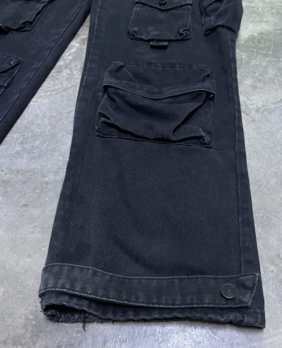 Japanese Brand Baggy Jeans Japan Cargo Pant Edikted Size US 30 / EU 46 - 6 Thumbnail