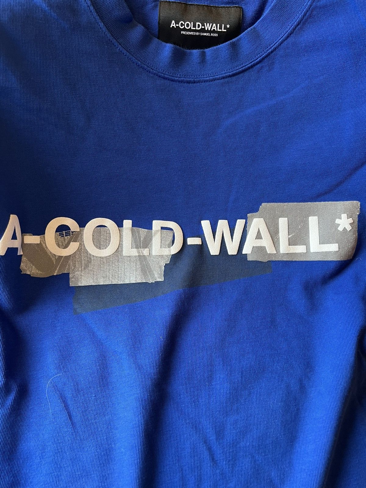 A-COLD-WALL* A-COLD-WALL Bright Blue T-shirt size (m/l) Size US L / EU 52-54 / 3 - 2 Thumbnail