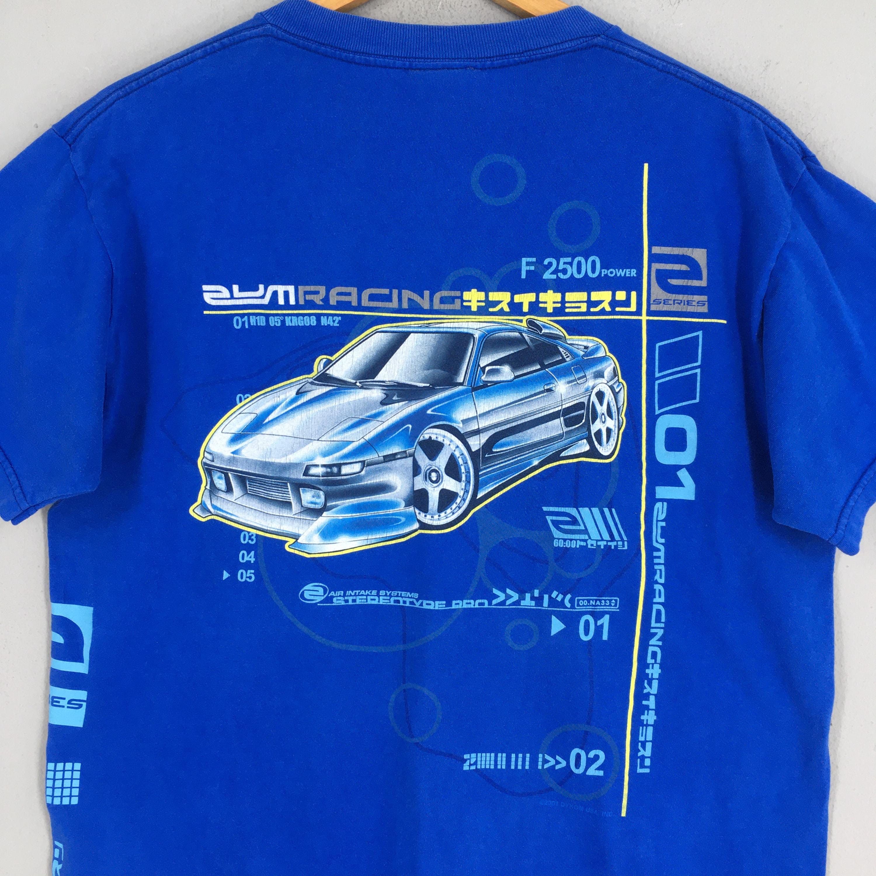 Other Vintage Sum Racing Car Toyota Japan Blue T shirt Medium Size US M / EU 48-50 / 2 - 6 Thumbnail