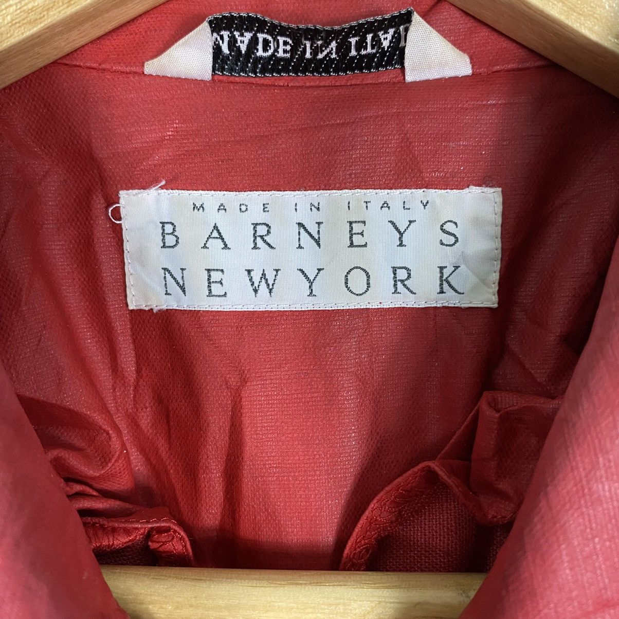 Barneys New York Barneys New York Long Coat Red Colour Size US M / EU 48-50 / 2 - 11 Thumbnail