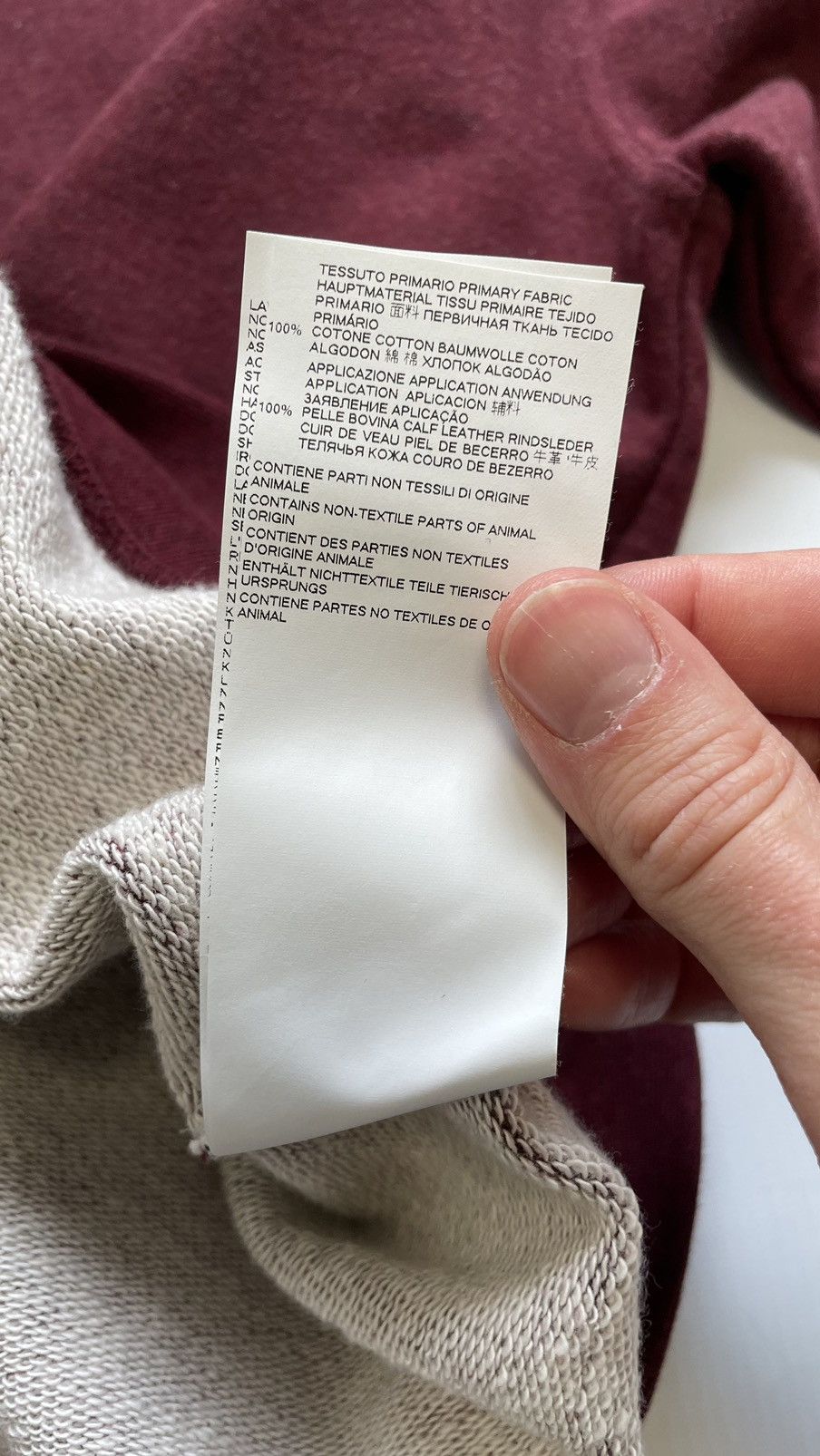 Maison Margiela Sample ‘Distressed Elbow Patch’ Sweat Shirt Size US M / EU 48-50 / 2 - 8 Thumbnail
