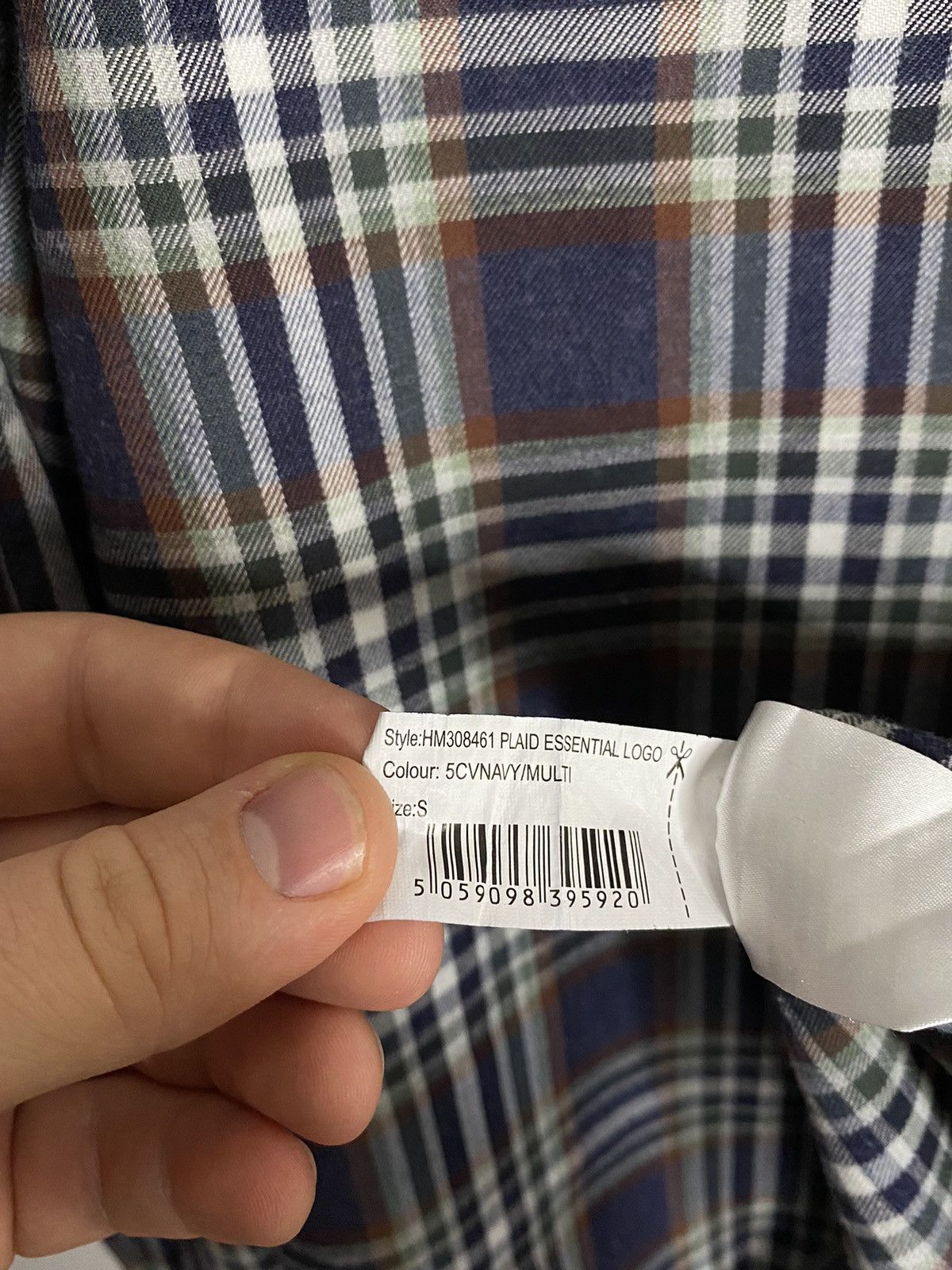 Hackett × Vintage 🔥Vintage Hackett London Plaid Essential Logo GB Shirt🔥 Size US S / EU 44-46 / 1 - 8 Thumbnail