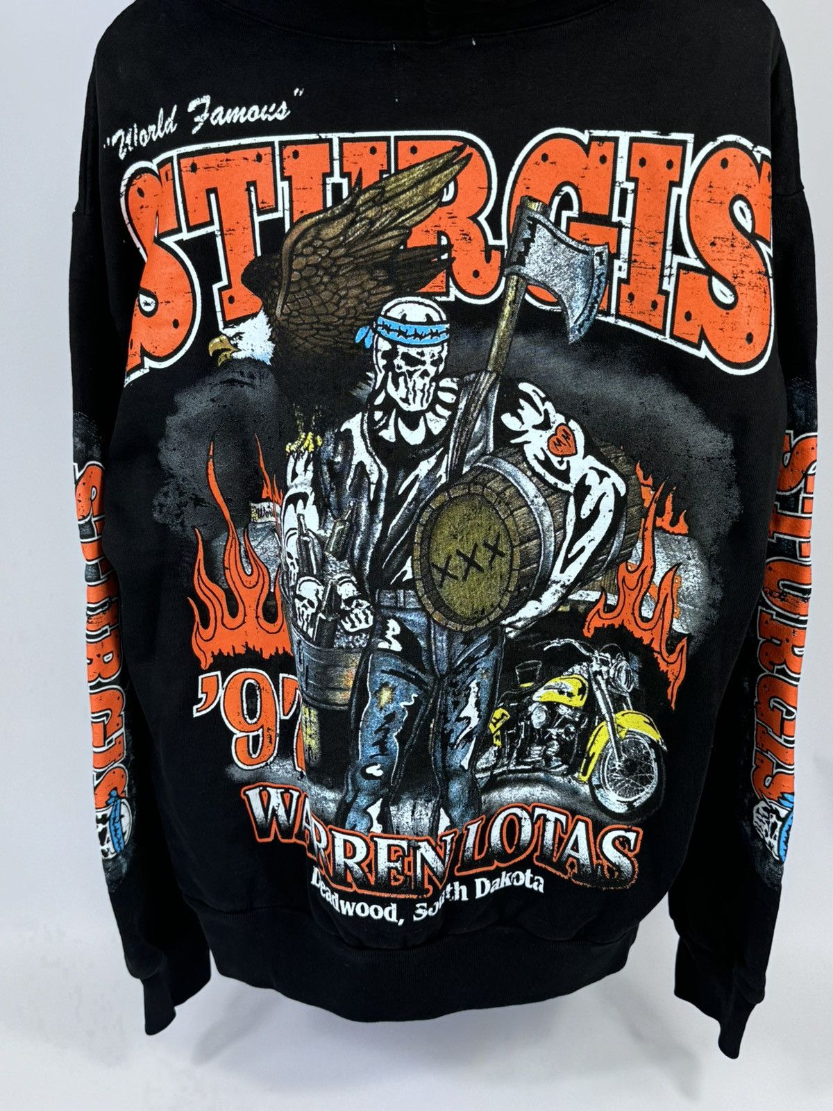 Warren Lotas GRAPHIC PRINT HOODIE Size US L / EU 52-54 / 3 - 2 Thumbnail