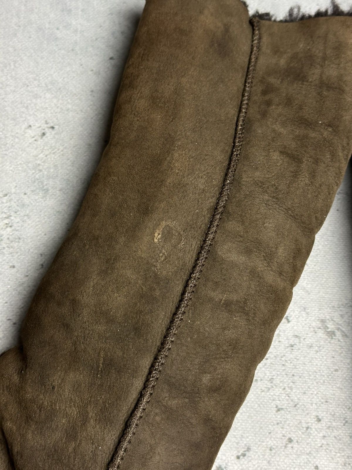 Vintage Celtic &Co Popper Sheepskin Boots - Knee Height Lux Size US 7 / IT 37 - 19 Thumbnail