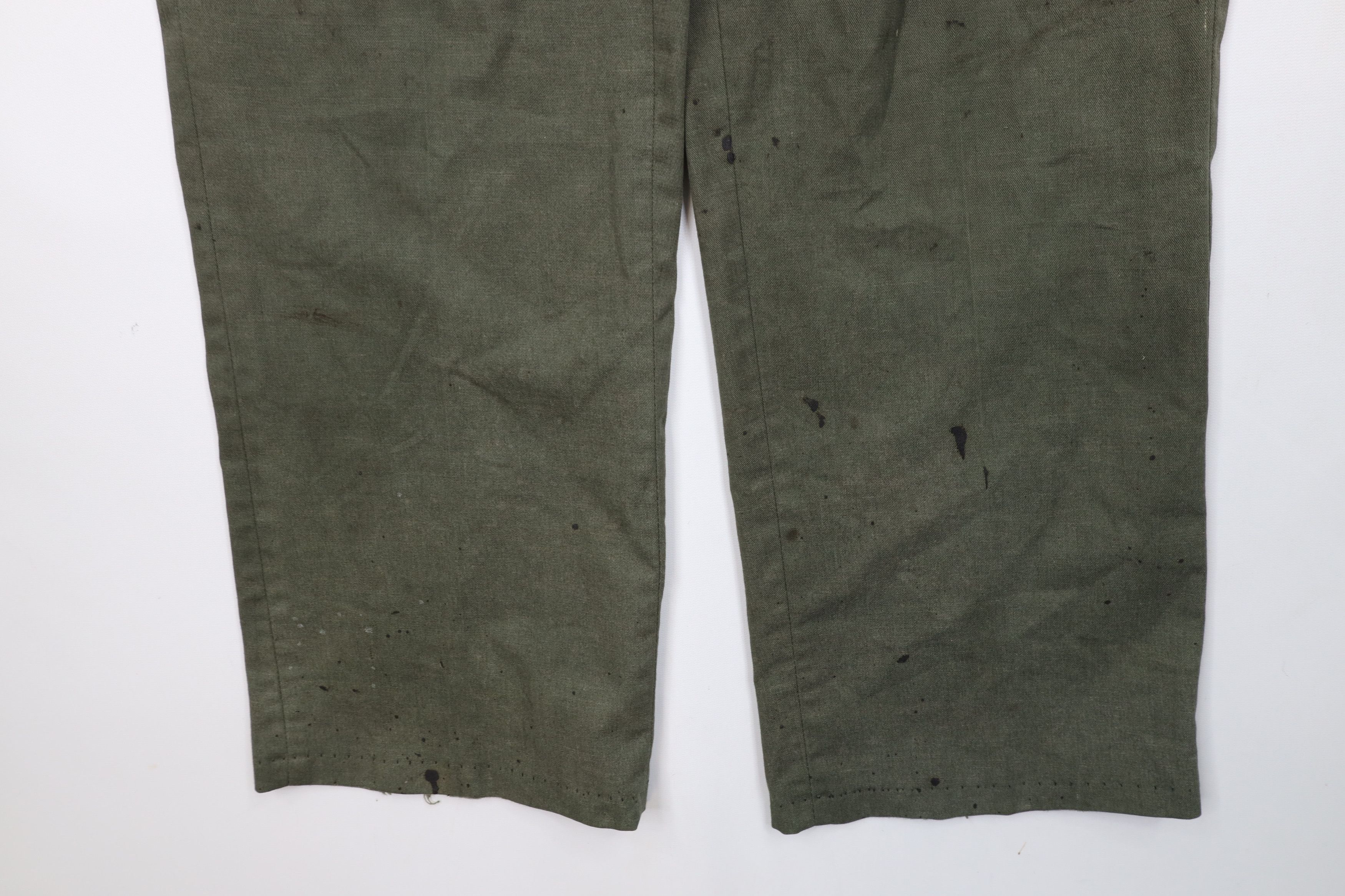 Vintage Vintage 60s Streetwear Workwear Wide Leg Chino Pants USA Size US 32 / EU 48 - 6 Thumbnail