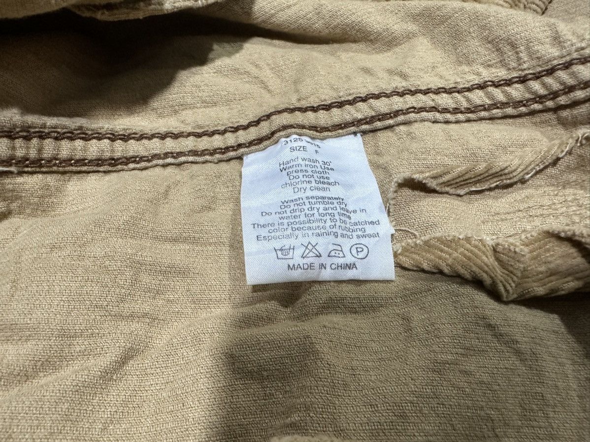 GOA 🔥Y2K Archived Goa Distressed Corduroy Western Shirt Size US M / EU 48-50 / 2 - 10 Thumbnail