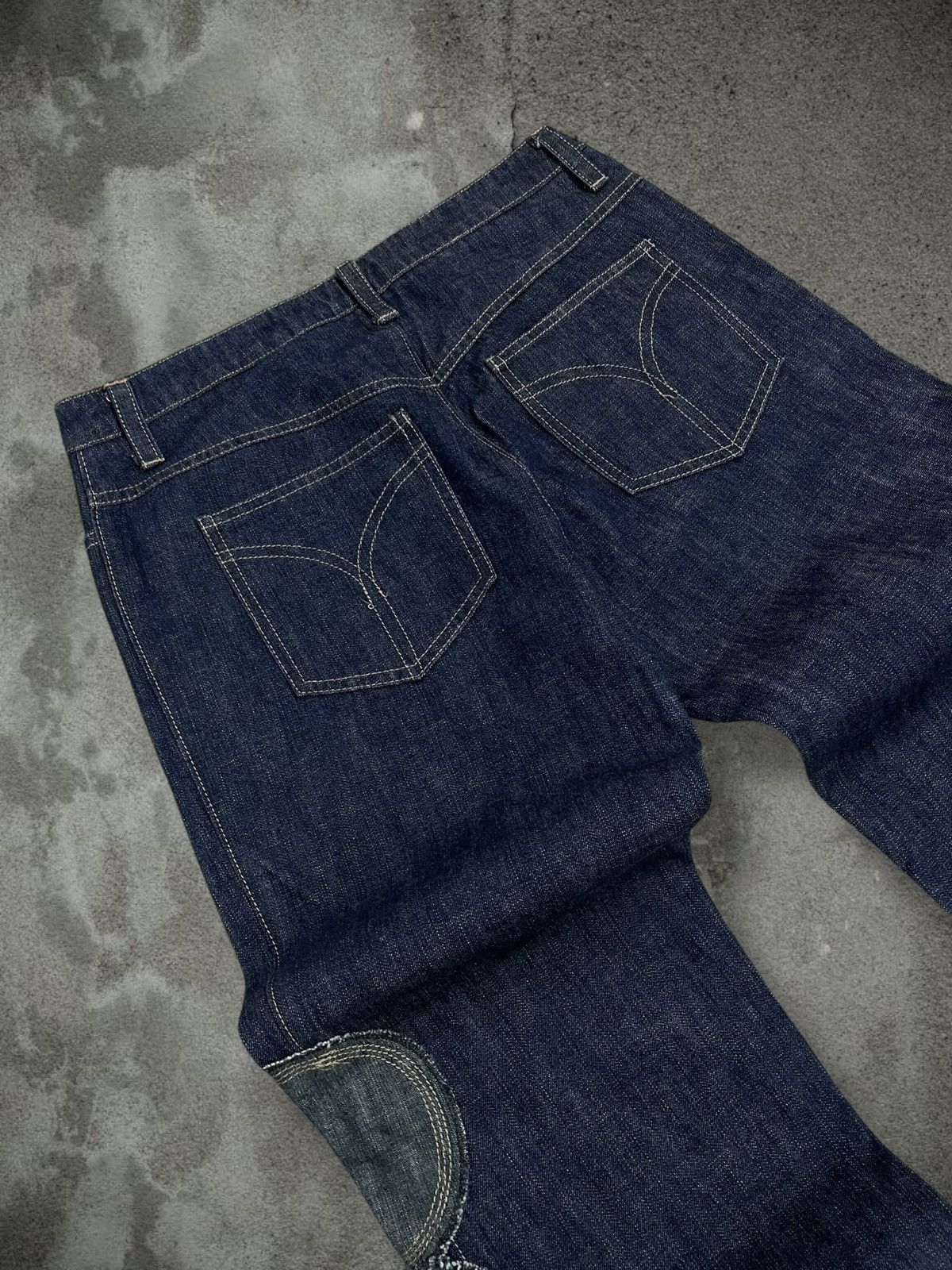 Tornado Mart Vintage Rare Japan Designer Garde Collective Art Patch Denim Size US 28 / EU 44 - 14 Thumbnail