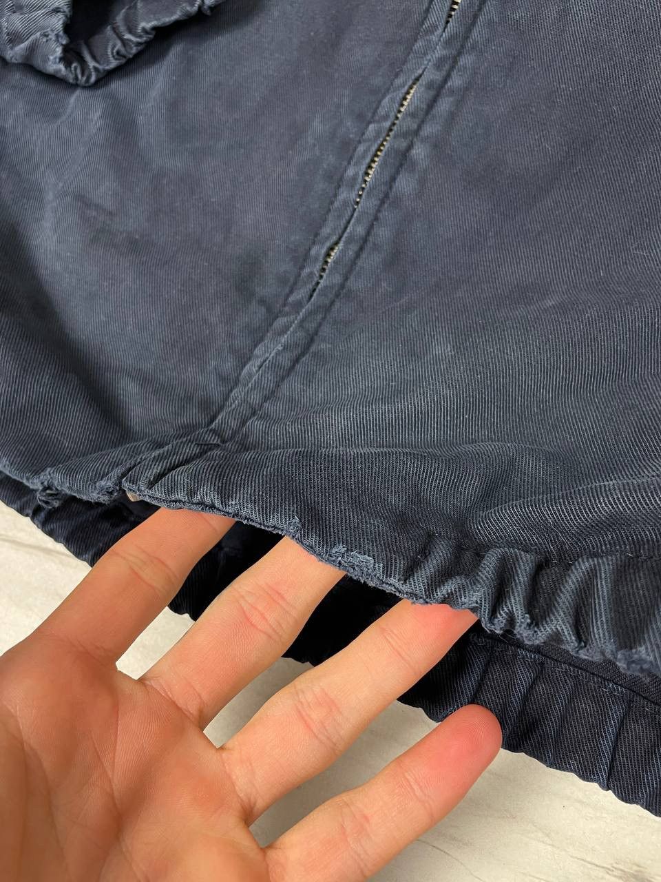 Vintage Vintage Yves Saint Laurent YSL Denim Bomber Jacket Y2K 90s Size US L / EU 52-54 / 3 - 5 Thumbnail