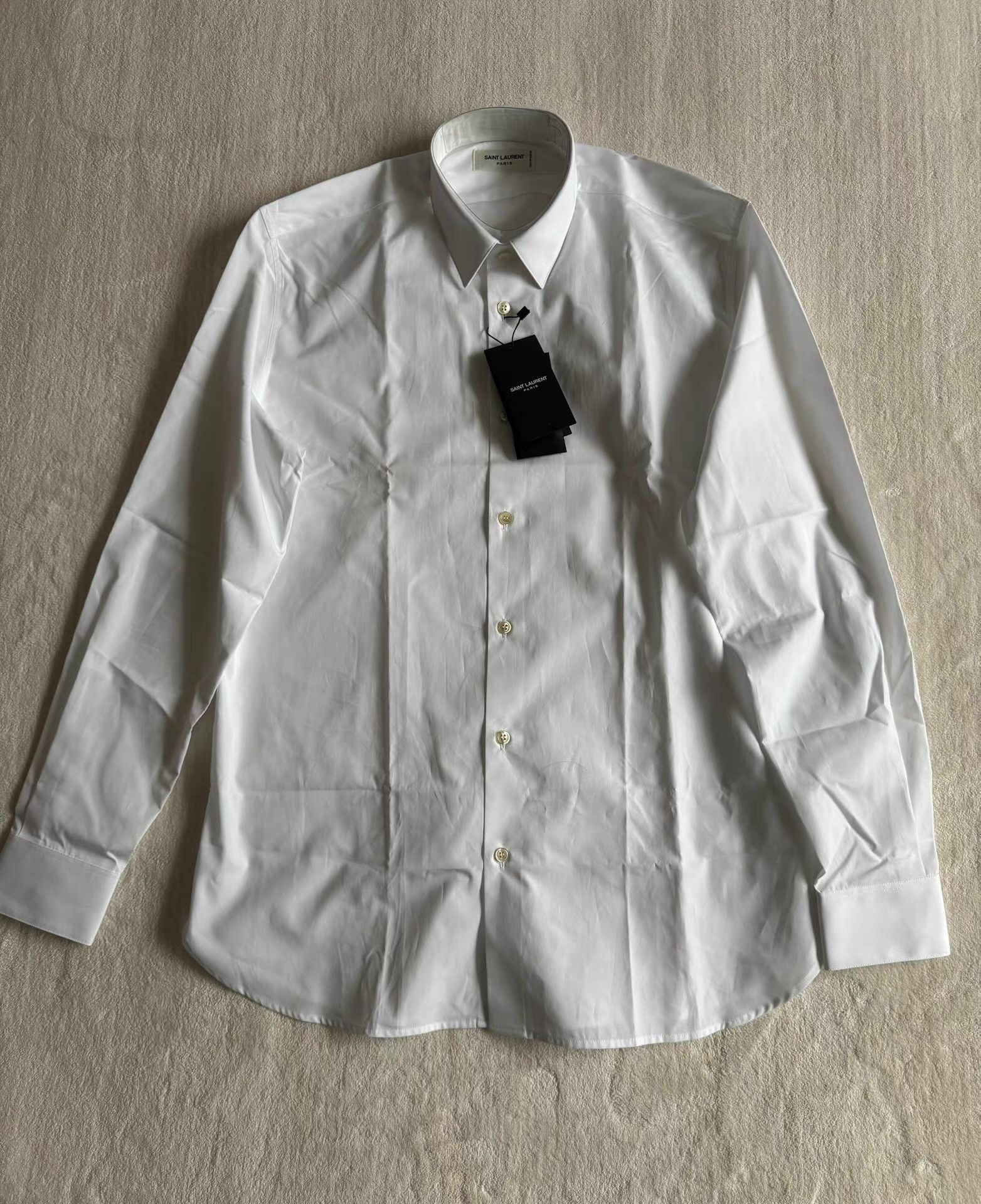 Saint Laurent Men's White Shirt Ｑ23