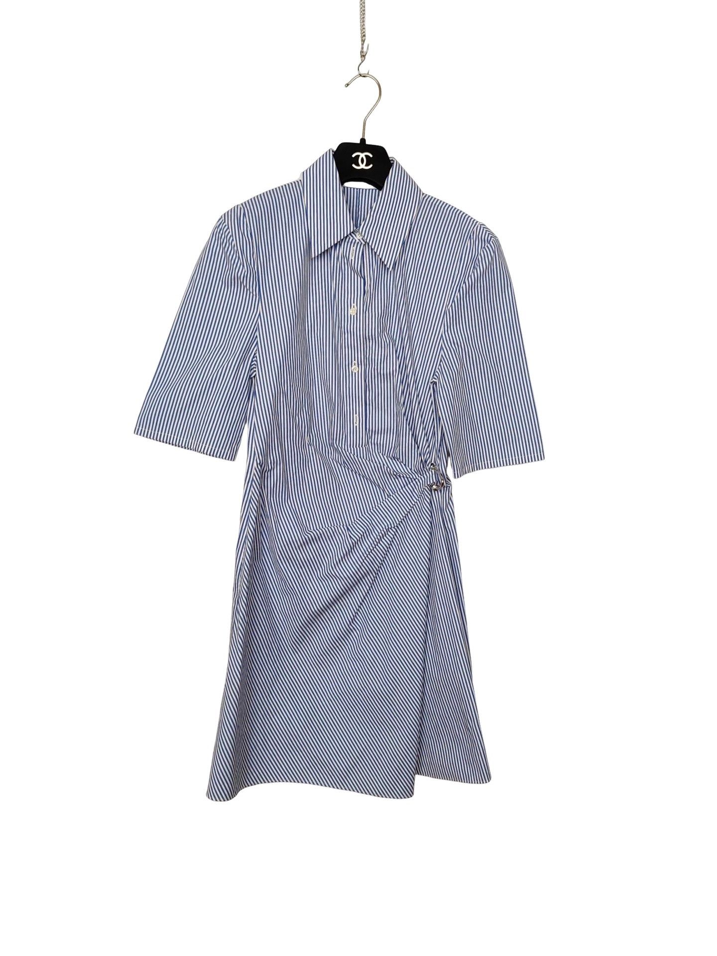 Off-White Off-White Striped Shirt Dress Size 36 Size XS / US 0-2 / IT 36-38 - 1 Thumbnail