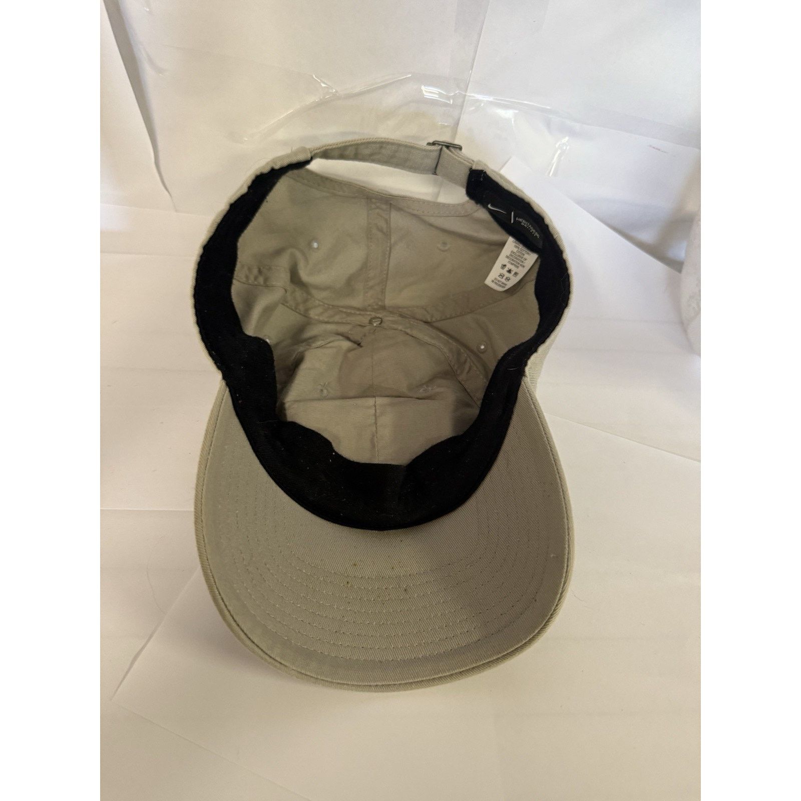 Nike USA Flag Strapback Hat Tan Military Trucker Embroidered Cap Size ONE SIZE - 7 Thumbnail