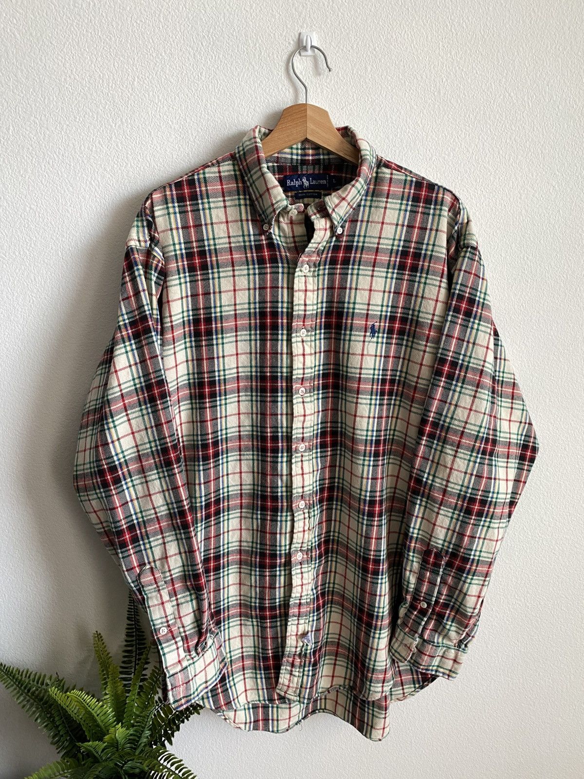 Polo Ralph Lauren Flannel Button Down Shirt