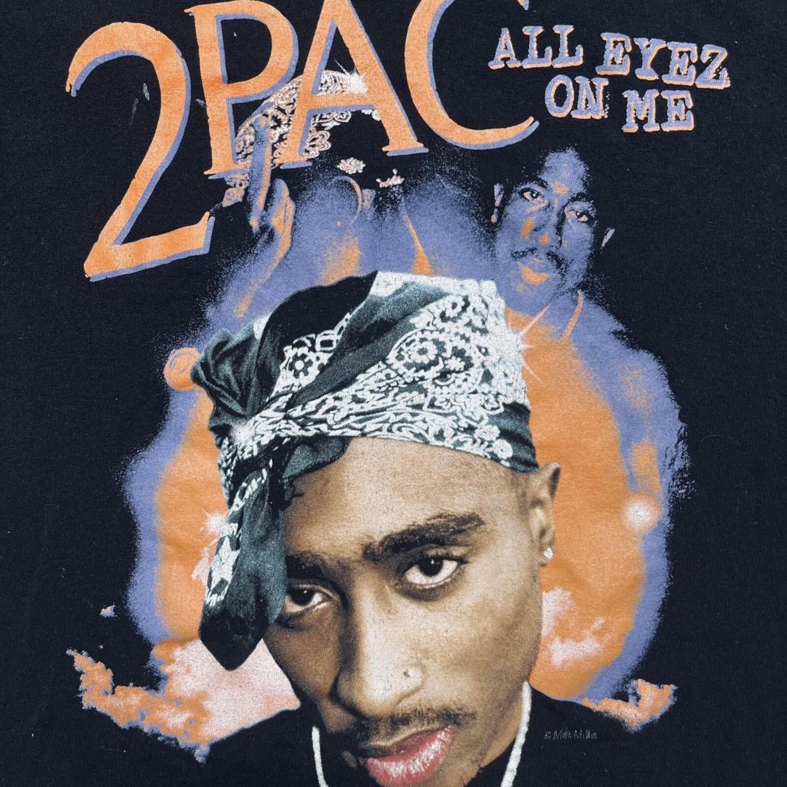 Other 2PAC All Eyez On Me Hip Hop Graphic T-Shirt Size Small Size US S / EU 44-46 / 1 - 2 Thumbnail