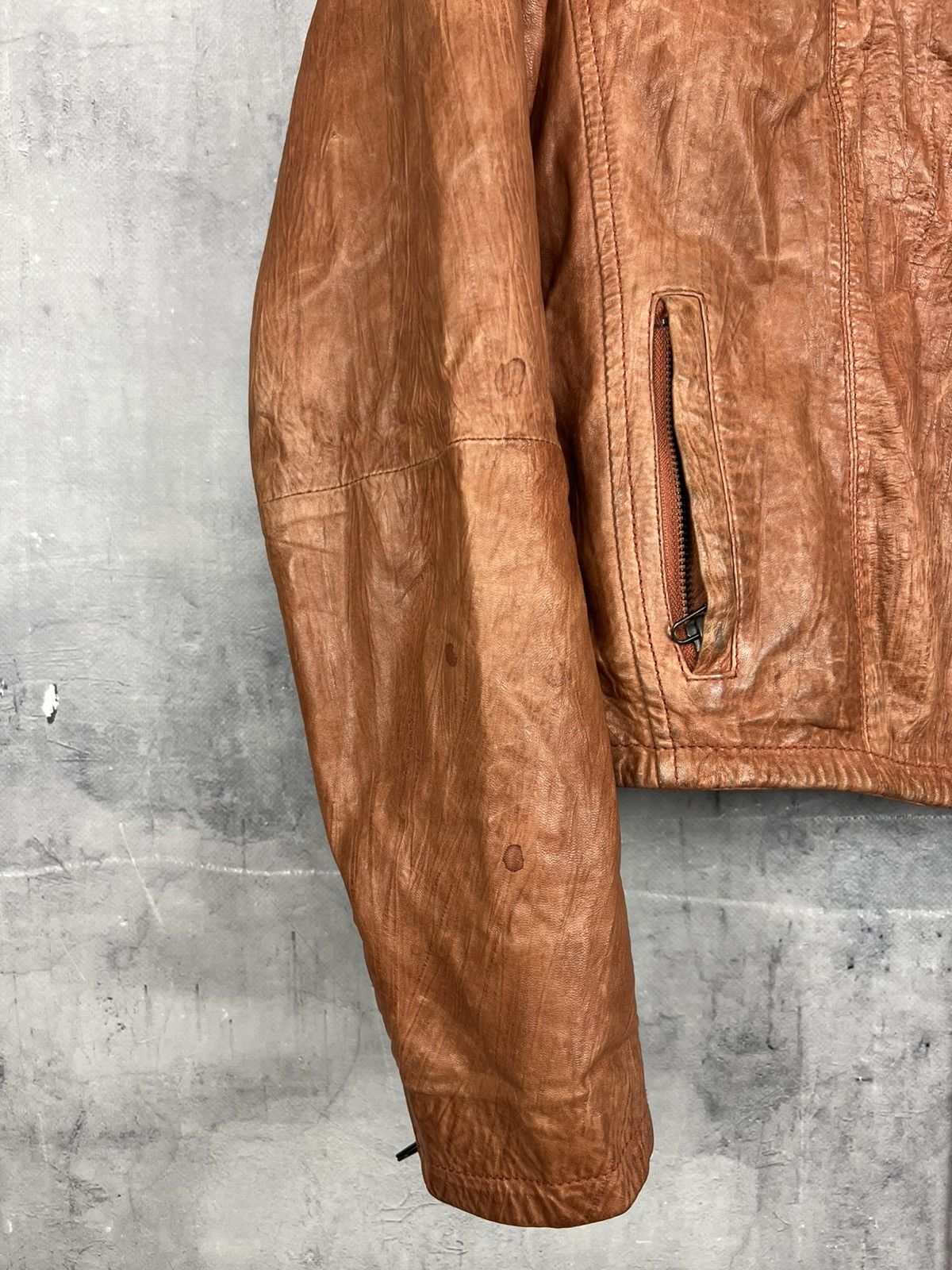 Allsaints All Saints Spitalfields Jacks Place Leather Jacket WMNS US8 Size M / US 6-8 / IT 42-44 - 22 Thumbnail