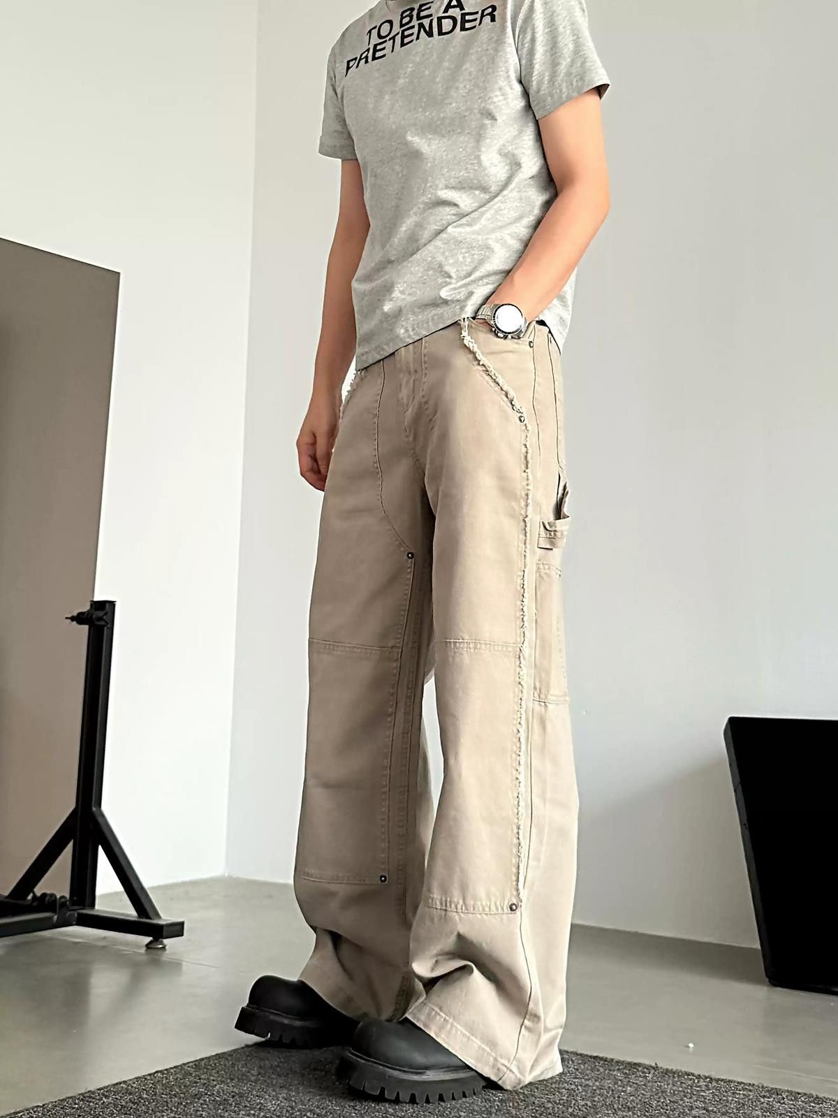 Other Loose-Fit Carpenter Flared Jeans Size US 32 / EU 48 - 2 Thumbnail