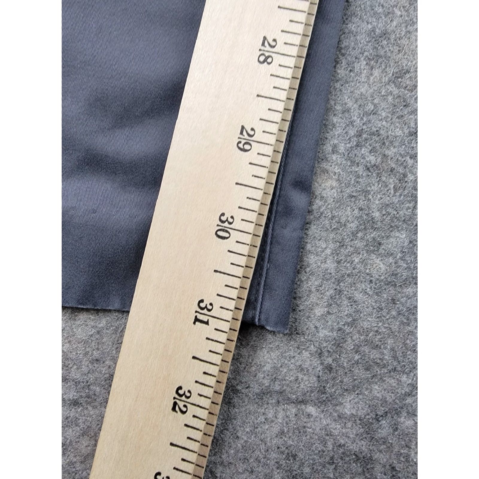 Bonobos Bonobos Friday Pants Men 34x31 Straight Leg Casual Workwear Slim Chino Gray Cotton Pocket Slash Pocket Mens Regular 34in 31in Pants Size US 34 / EU 50 - 3 Thumbnail