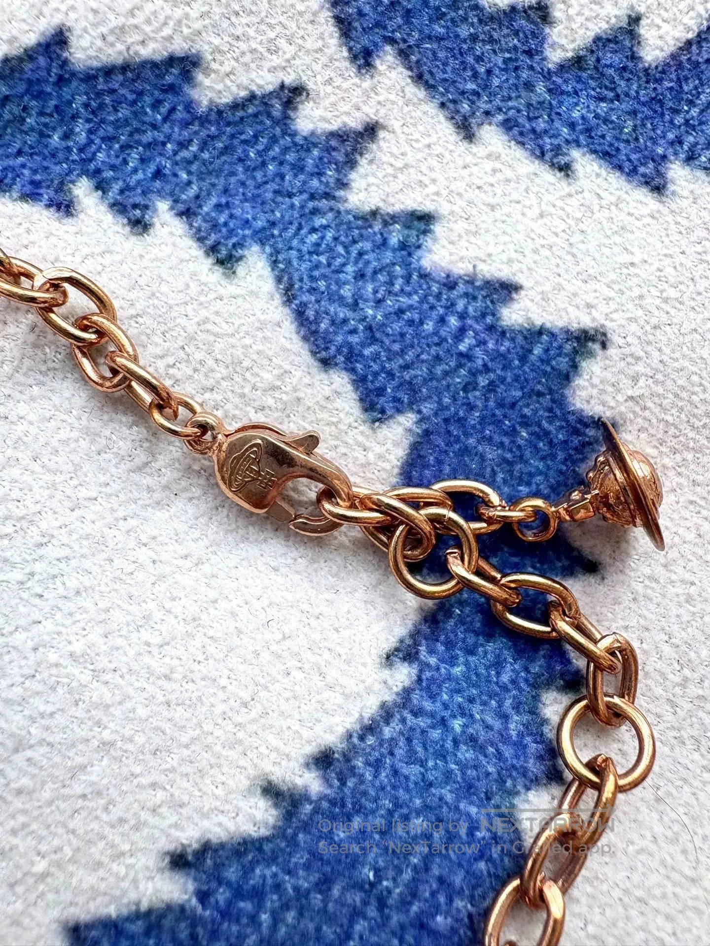 Vivienne Westwood Vivienne Westwood Vintage Rose Gold Saturn Necklace. Size ONE SIZE - 5 Thumbnail
