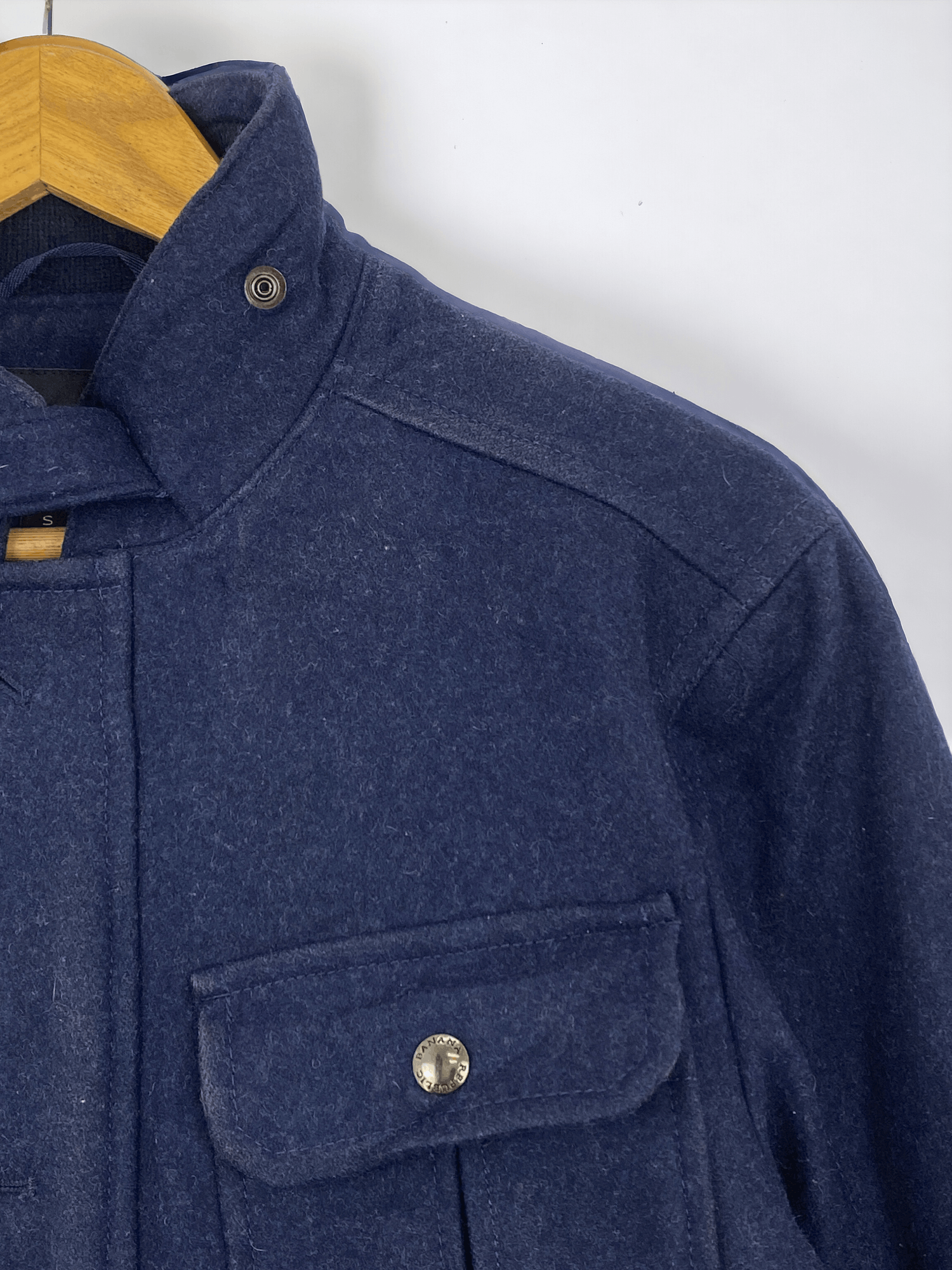 Banana Republic Vintage Banana Republic Button Up Wool Jacket JA0041 Size US S / EU 44-46 / 1 - 9 Thumbnail