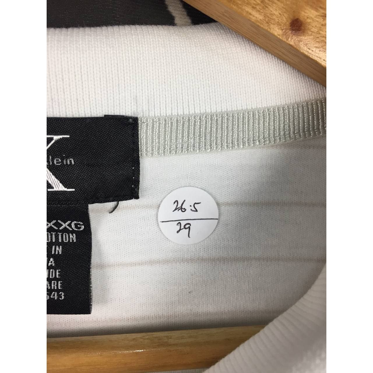 Calvin Klein × Vintage Calvin Klein CK Casual Striped Short Sleeve Polo Tee Size US XXL / EU 58 / 5 - 12 Thumbnail