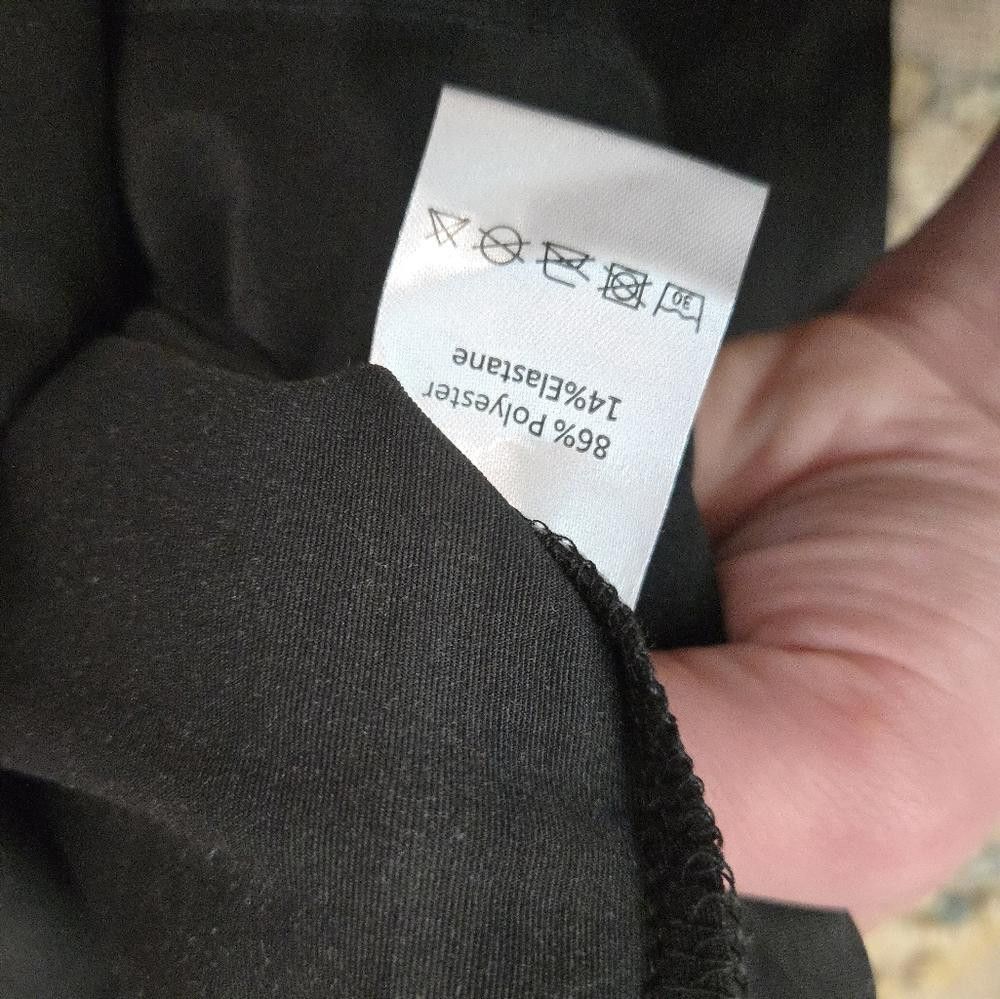 Other Black High-Waisted Leggings Size 28" / US 6 / IT 42 - 5 Thumbnail