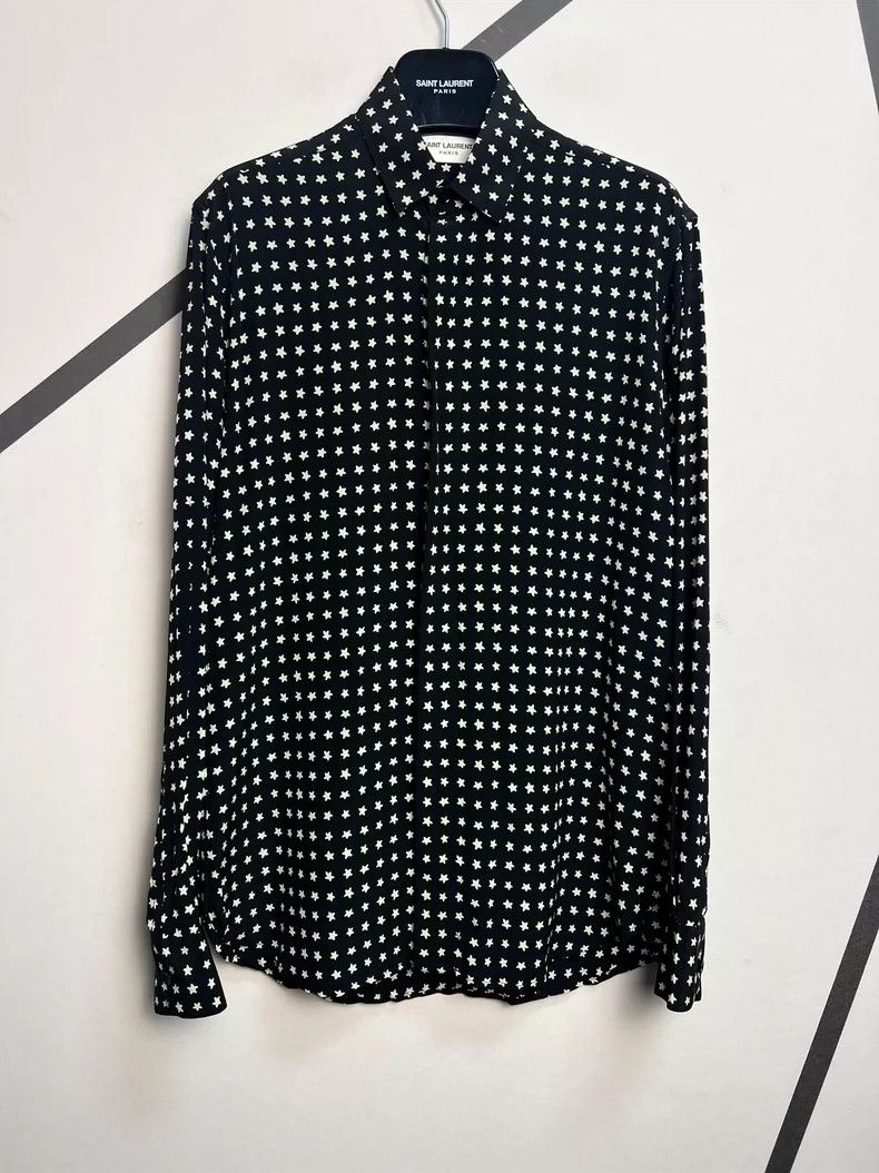 Saint Laurent Paris Saint Laurent Paris size 37 18 Autumn and Winter Star Silk Size US M / EU 48-50 / 2 - 1 Thumbnail