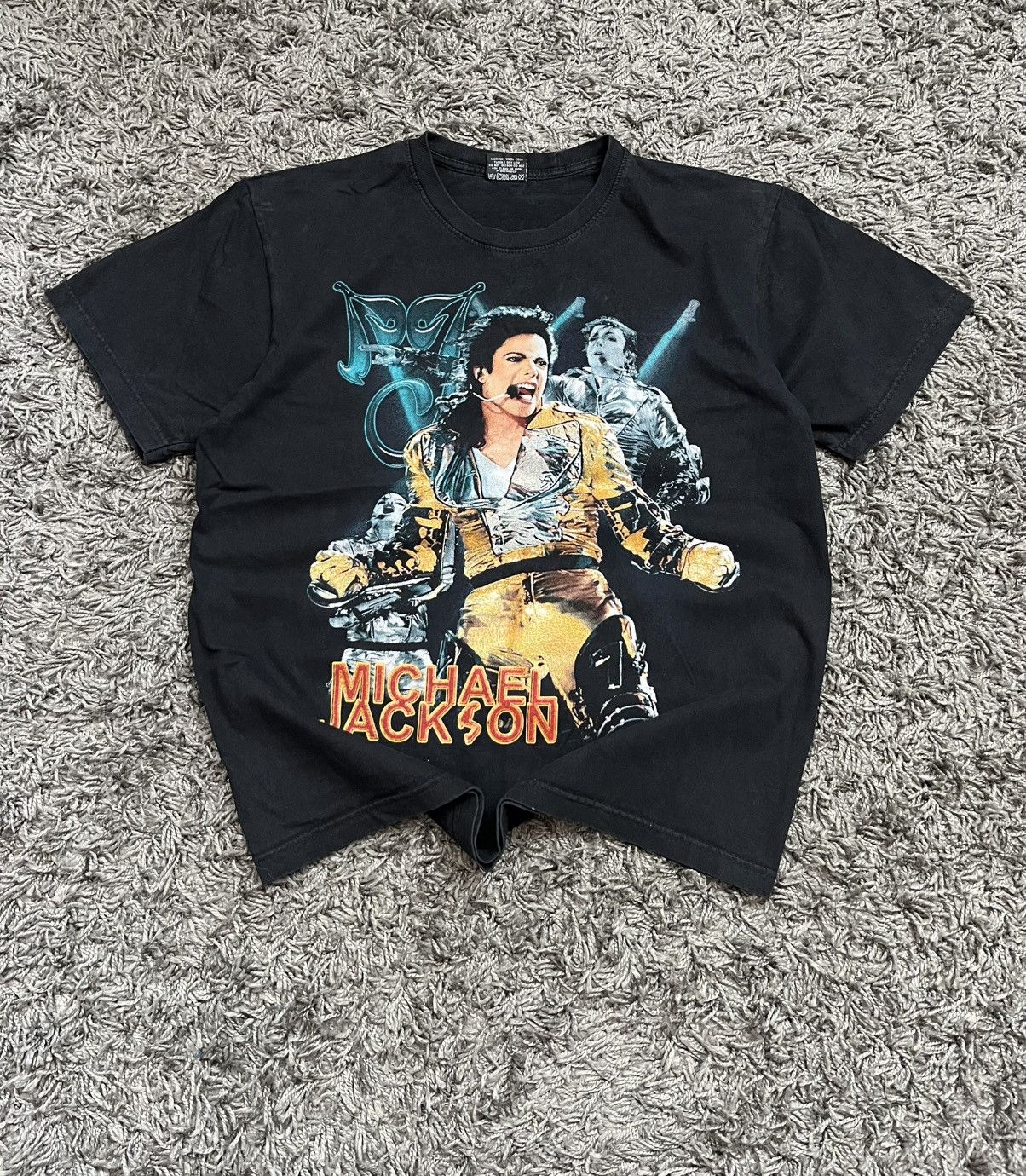 Michael Jackson Rare Michael Jackson "King of Pop" Portrait Tee REO Tag Size US L / EU 52-54 / 3 - 2 Thumbnail