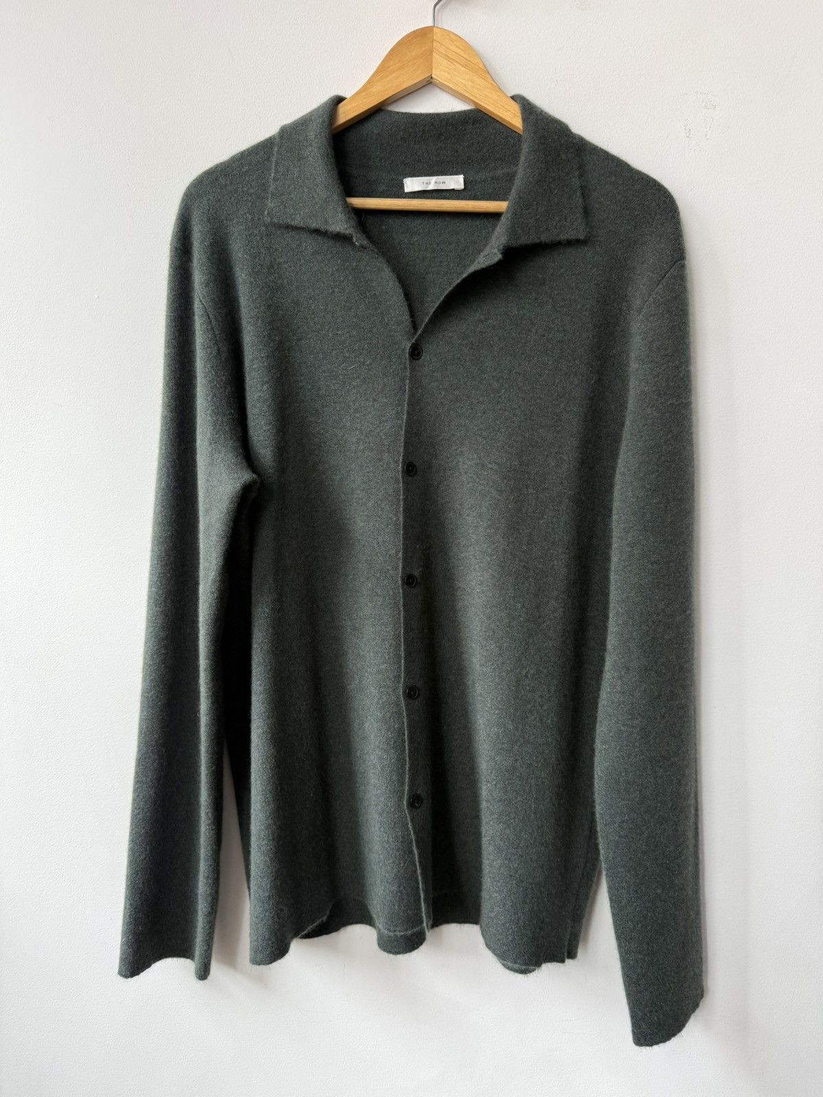 The Row The Row Wool/Cashmere Button Up Size US L / EU 52-54 / 3 - 1 Thumbnail