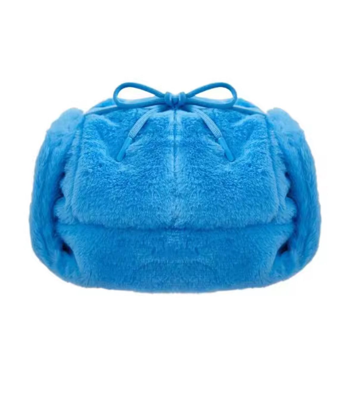 Japanese Brand Vintage Blue Cat Ushanka Autumn Winter Warm Hat Size ONE SIZE - 3 Thumbnail