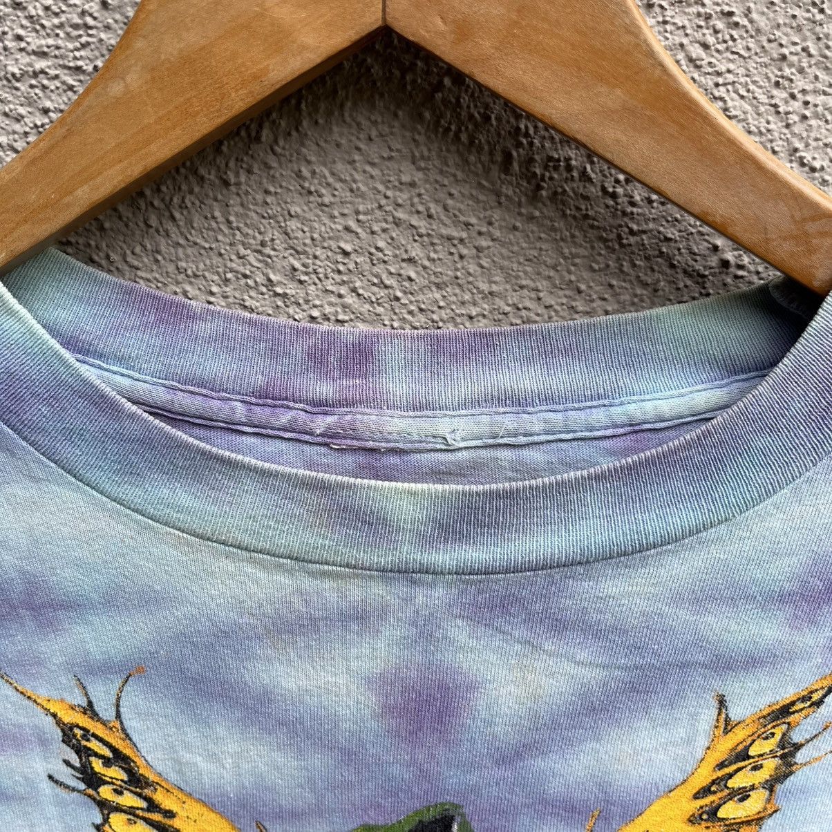 Band Tees × Vintage Vintage 90s JETHRO TULL band tee tie dye Size US XL / EU 56 / 4 - 4 Thumbnail