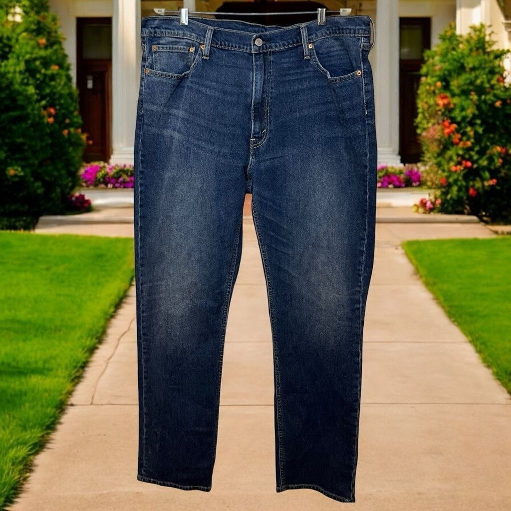 Levi's Levi’s Athletic Taper Fit Flex Denim Jeans Sz 40x32.5 Size US 40 / EU 56 - 1 Thumbnail