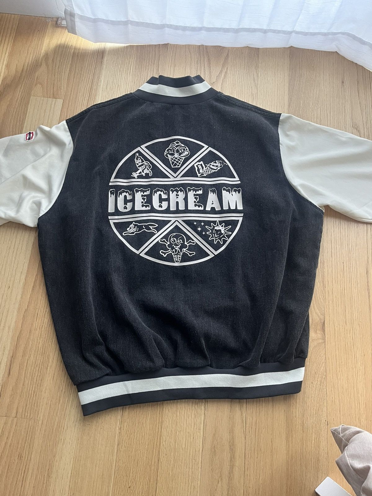 Billionaire Boys Club × Icecream Washed denim blouson Size US L / EU 52-54 / 3 - 2 Thumbnail