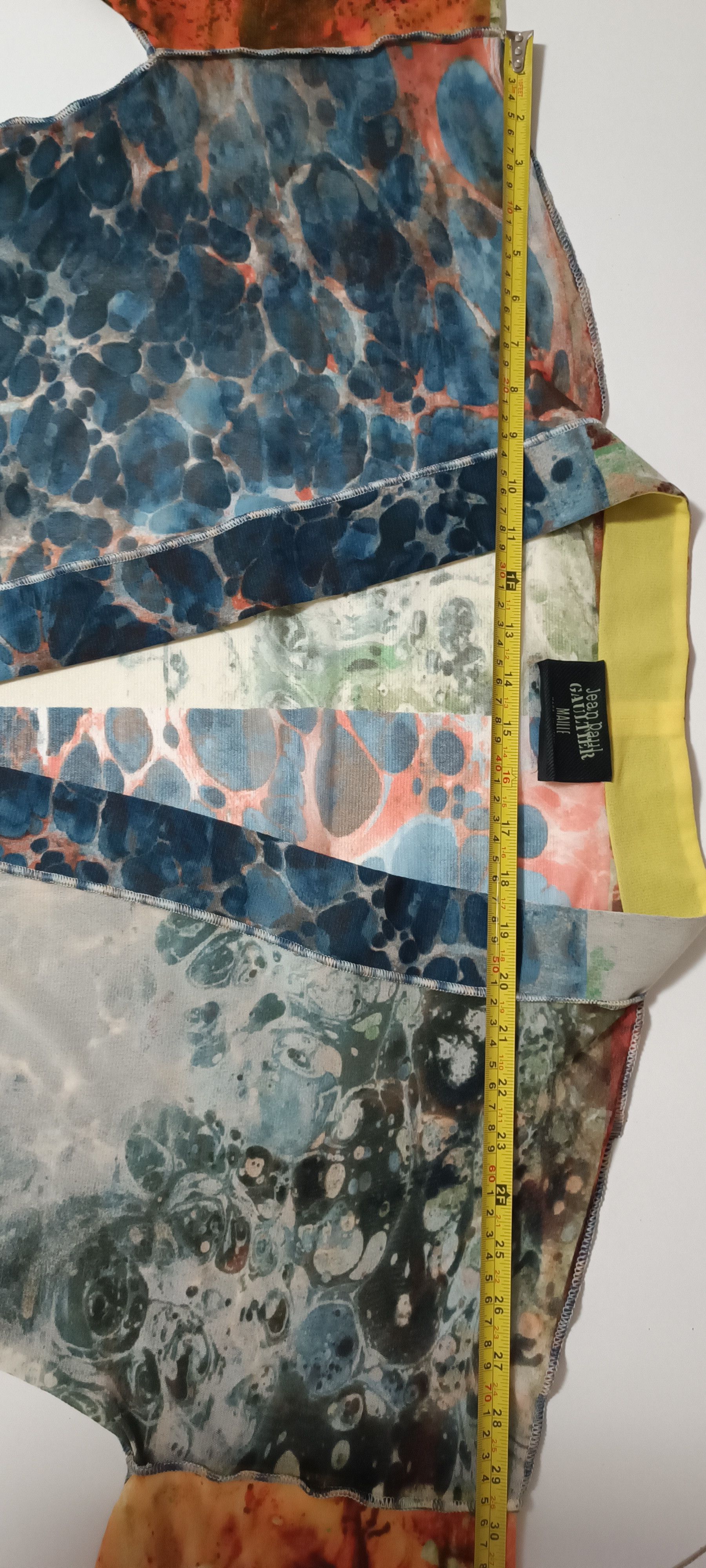 Jean Paul Gaultier SS2000- Bacteria print kimono Size L / US 10 / IT 46 - 23 Thumbnail
