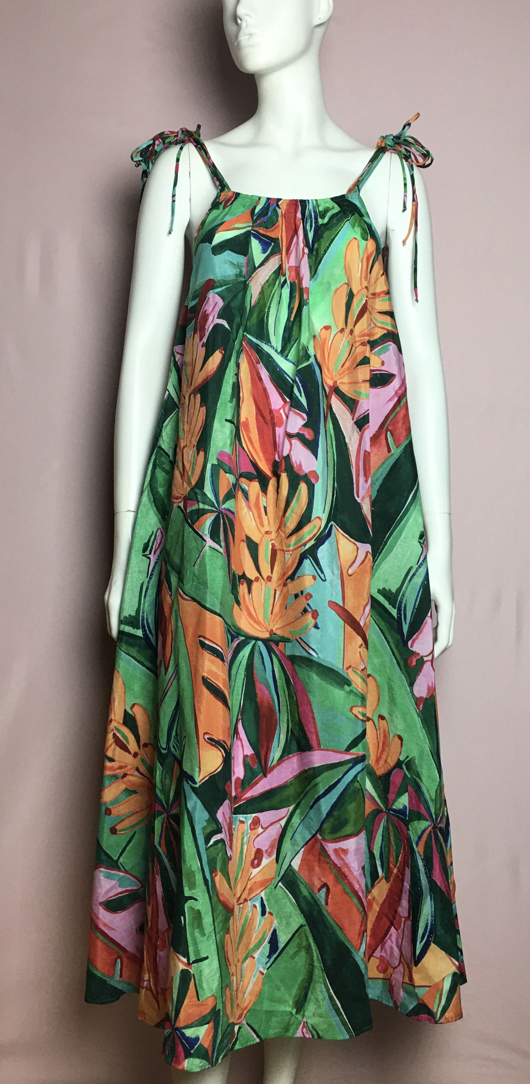 elegant floral midi dress Women Midi Dress- Peace Blossoms Elegant Floral Dress, M