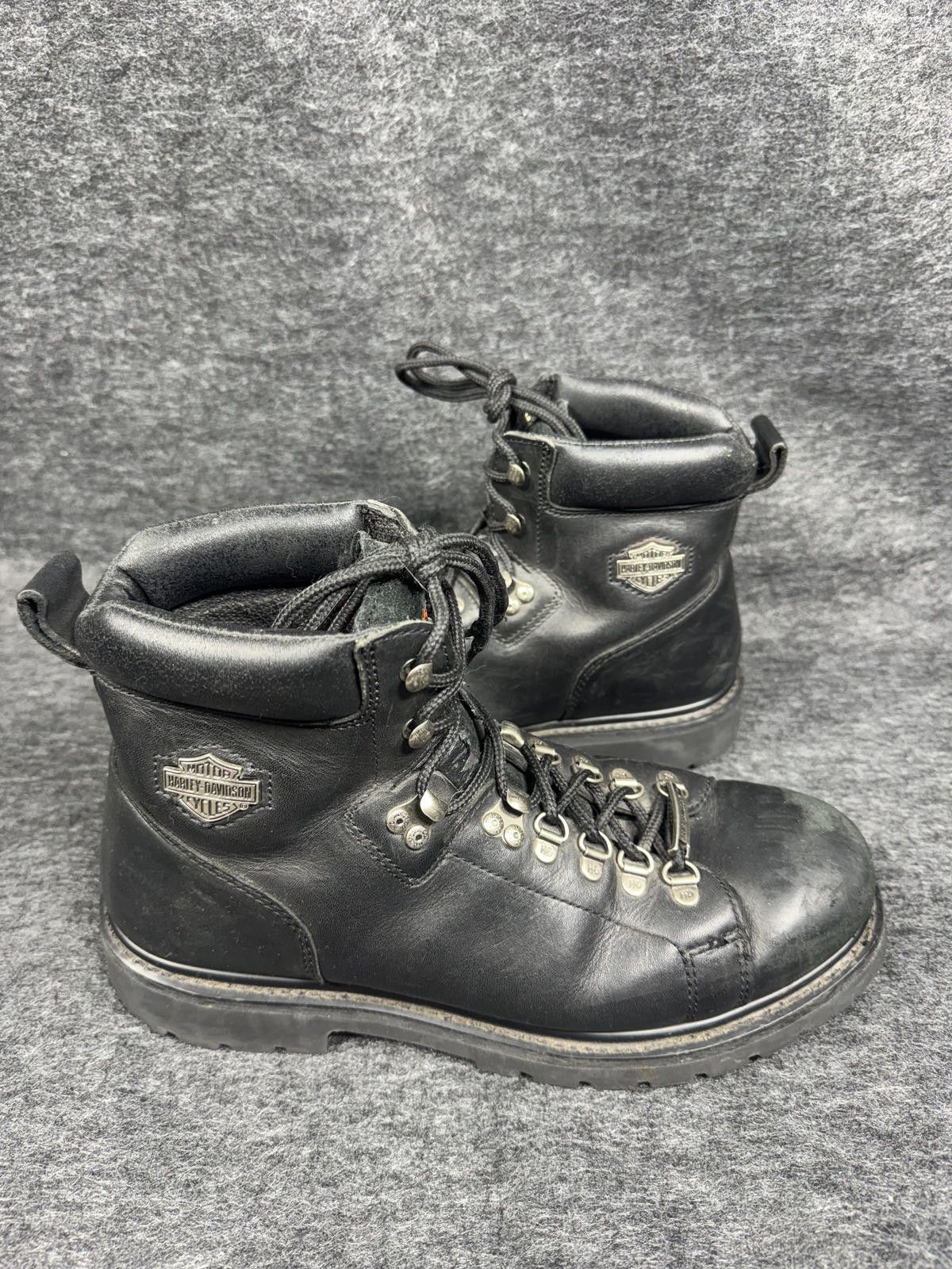 Harley Davidson Harley Davidson Boots Men's 11 Black Dipstick Riding Size ONE SIZE - 3 Thumbnail