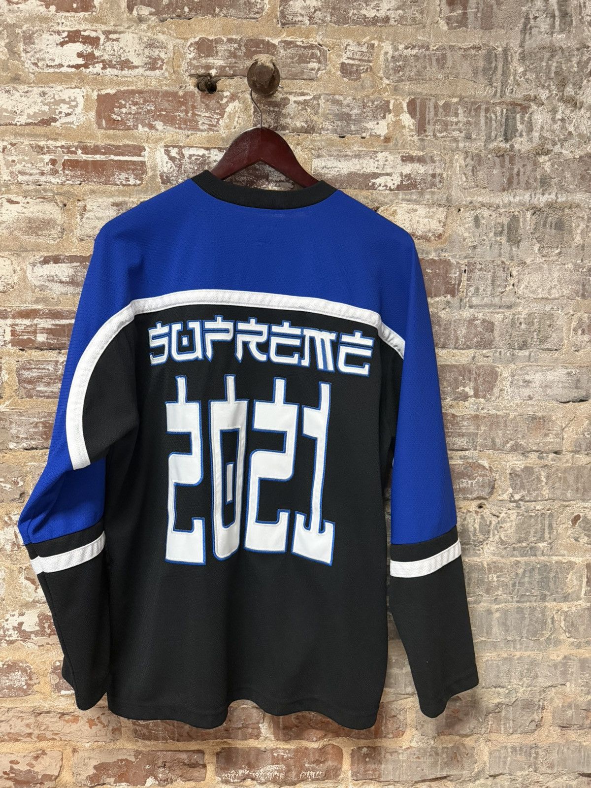 Supreme Supreme Demon Hockey Jersey 'Black' Size US M / EU 48-50 / 2 - 2 Thumbnail