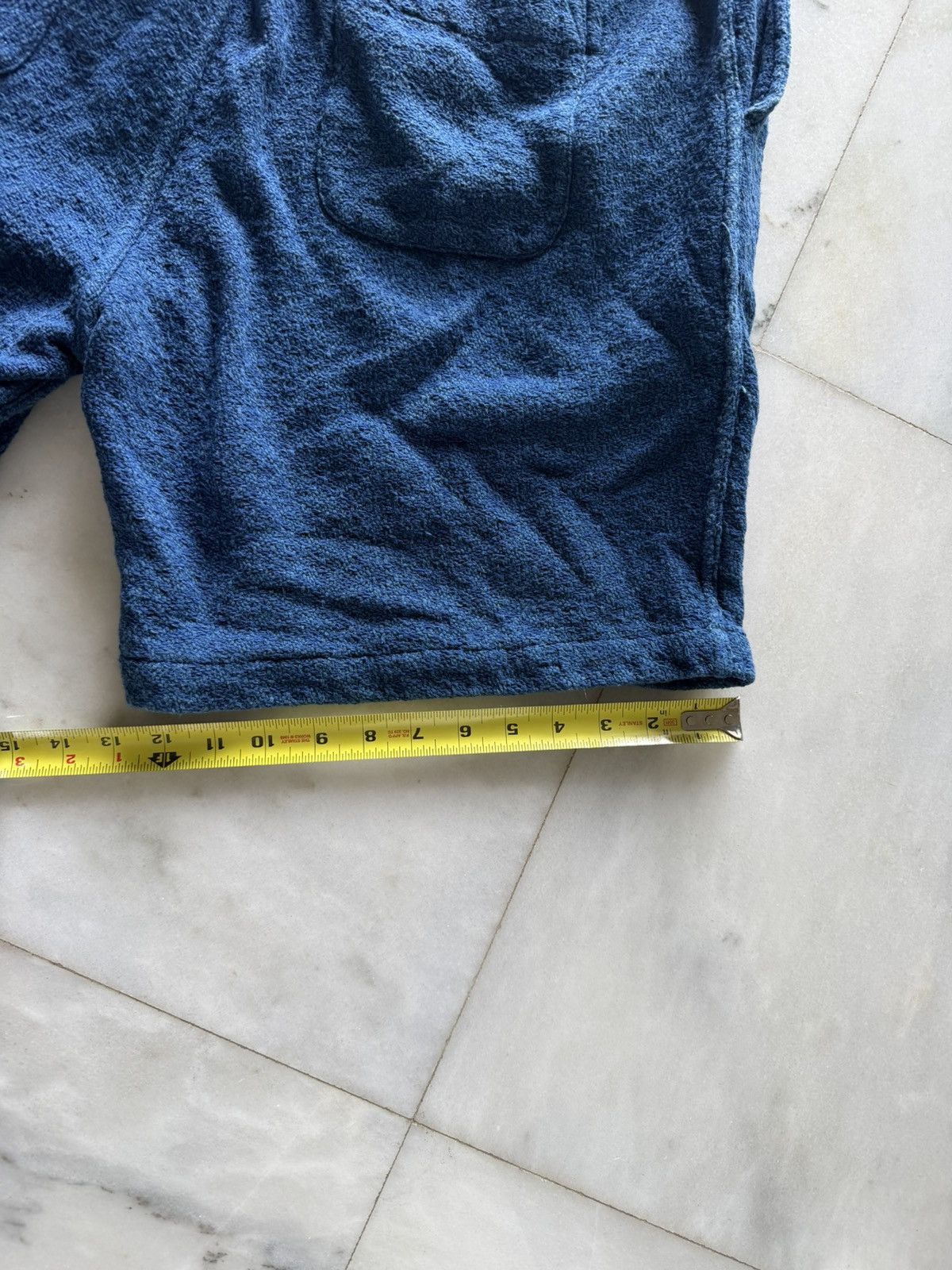 3sixteen 3sixteen - Drawstring Short Blue Overdye Jacquard XXL Rare Size US 36 / EU 52 - 7 Thumbnail