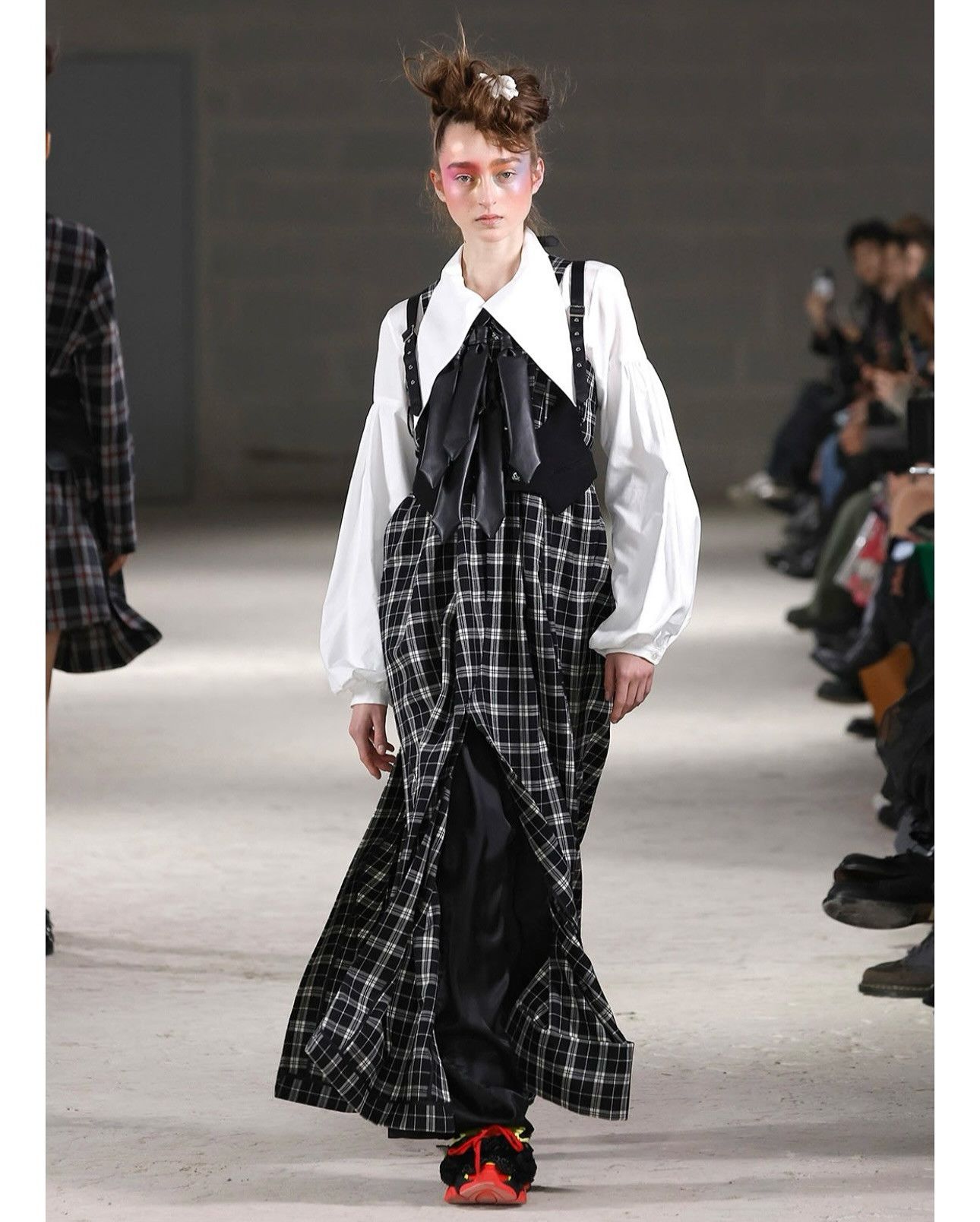Noir Kei Ninomiya Noir Kei Ninomiya - Leather Multiple Necktie necklace black Size ONE SIZE - 7 Thumbnail
