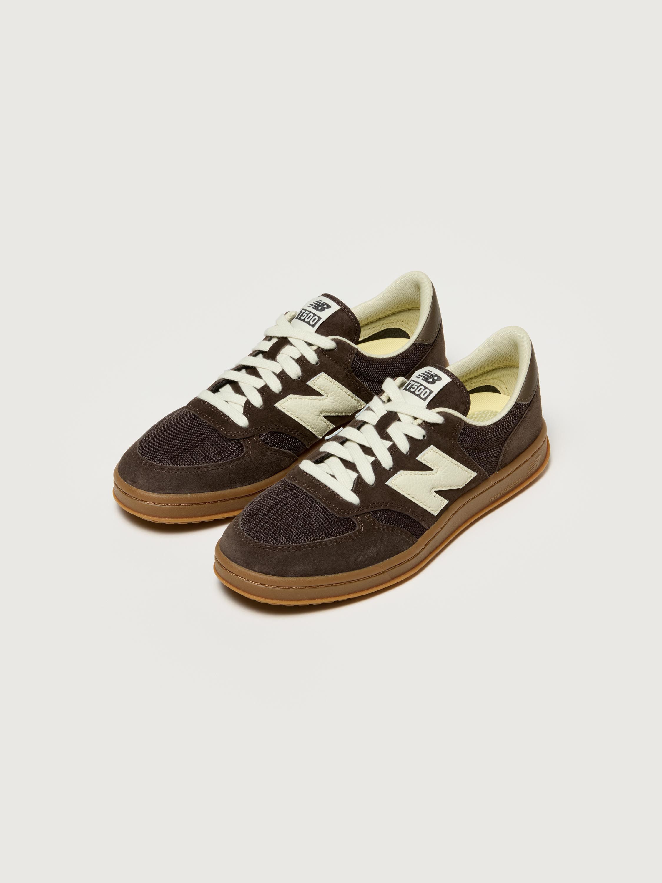 New Balance x Auralee T500 Vintage Brown CT500AE