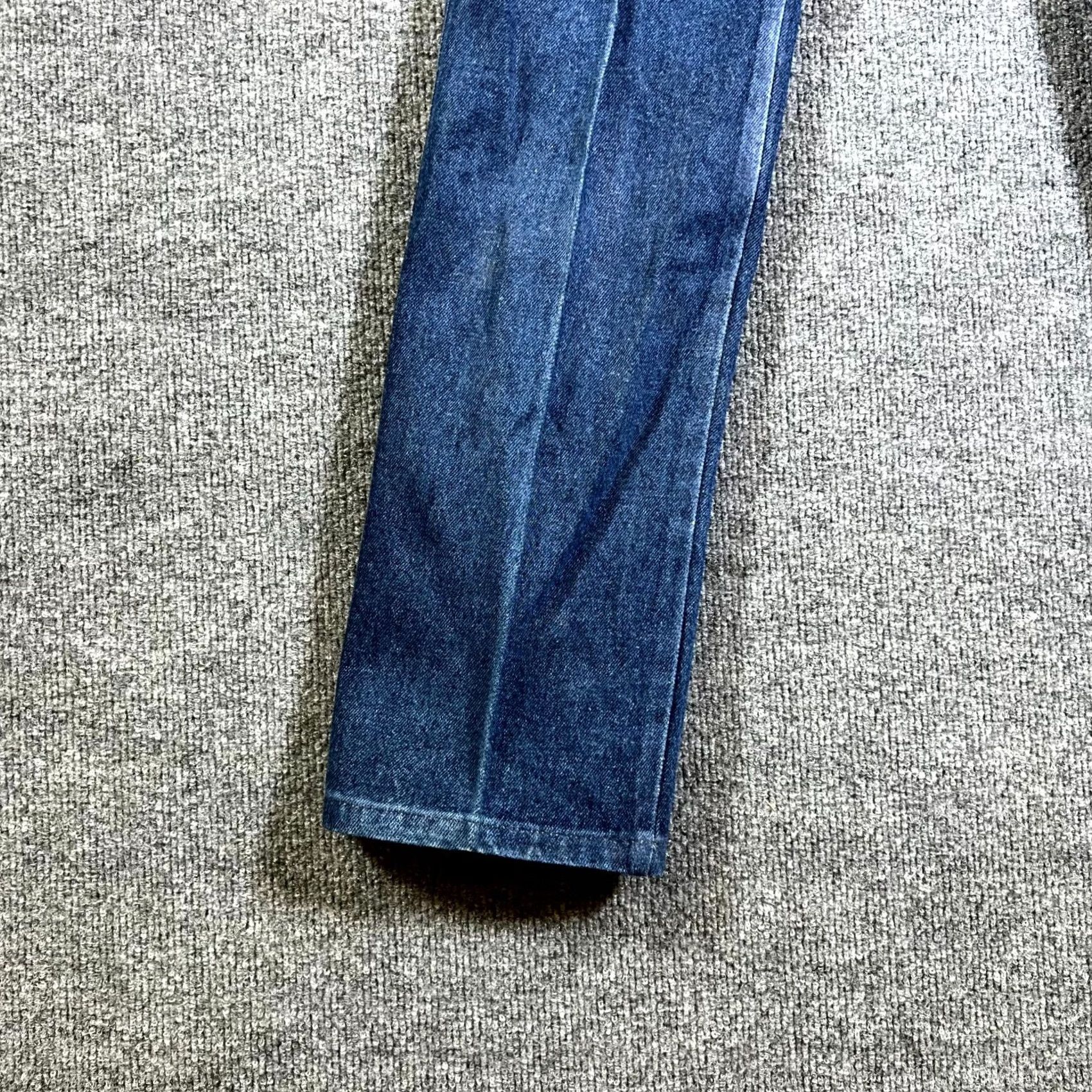 Roper Roper Jeans Women's 3 Blue Denim Dark Wash Straight Leg Vintage Retro Jeans Size 26" / US 2 / IT 38 - 5 Thumbnail