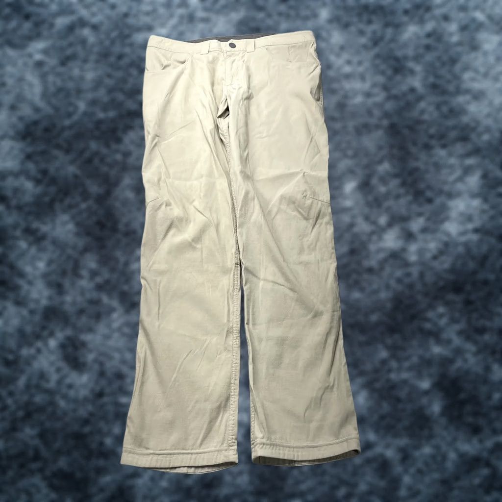 Icebreaker Icebreaker Pants Mens 34x31 Khaki Merino Wool Blend Outdoor Hiking Travel Size US 34 / EU 50 - 1 Thumbnail