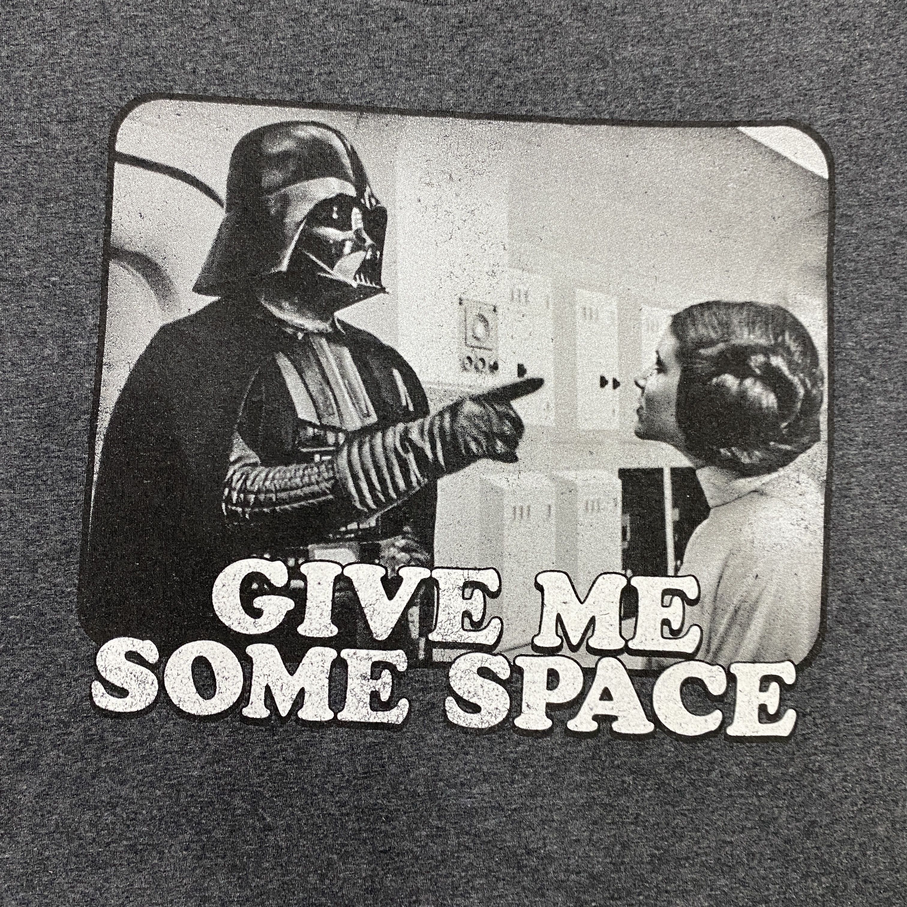 Star Wars Star Wars Men's Give Vader Some Space T-Shirt - K063 Size US M / EU 48-50 / 2 - 3 Thumbnail