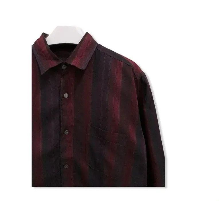 Flannel × Vintage Vintage Tokios Striped Design Flannel Shirt 👕 Size US S / EU 44-46 / 1 - 2 Thumbnail