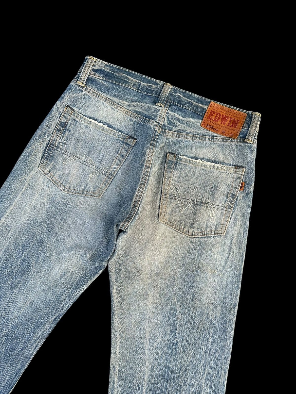 Kapital Vintage Edwin 505BXX Selvedge Japanese Brand Denim Jeans Size US 30 / EU 46 - 11 Thumbnail
