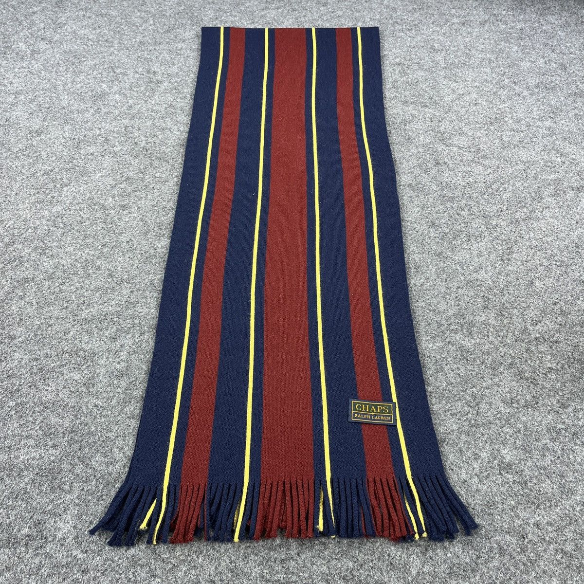 Chaps Ralph Lauren × Vintage Chaps Ralph Lauren Scarf / Muffler / Neckwear T1555 Size ONE SIZE - 1 Thumbnail